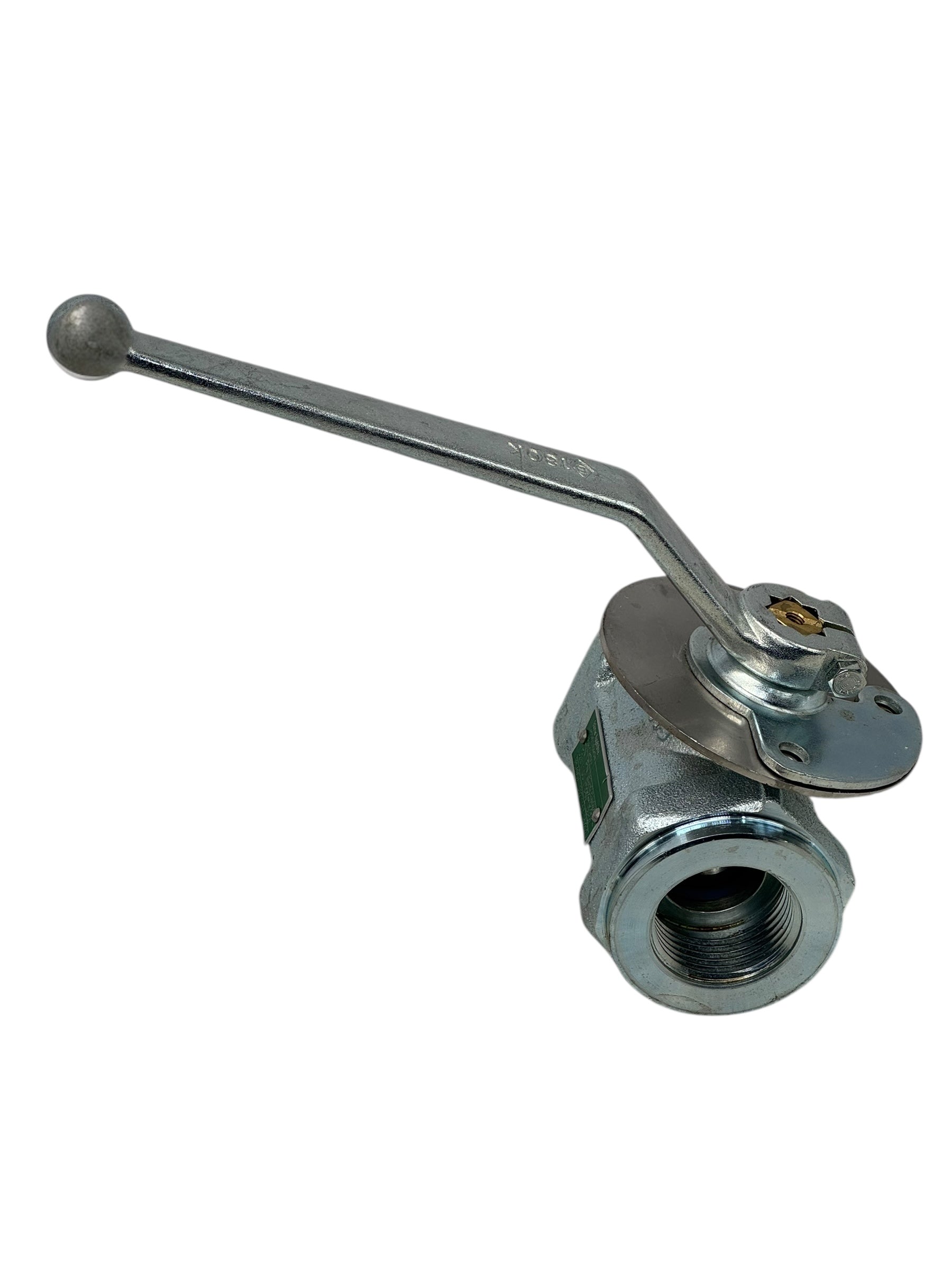Böhmer BBS/KMGV100.725-A-L 002.1153 Kugelhahn DN25 PN100 IG PTFE Schaltblock
