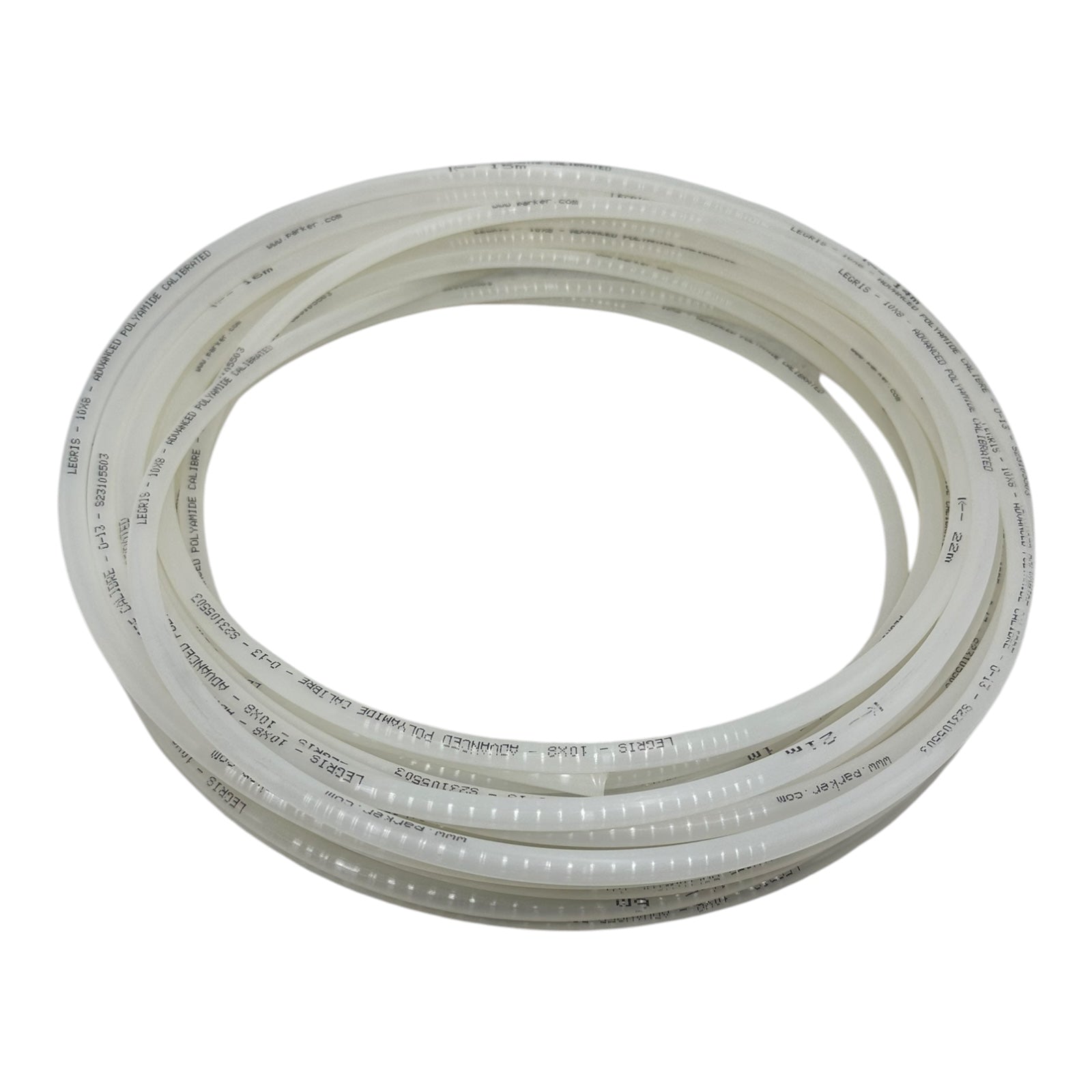 2x Parker Legris 1025P10 00 Polyamid-Schlauch 10x8mm Klar 25m Nylon Tubing
