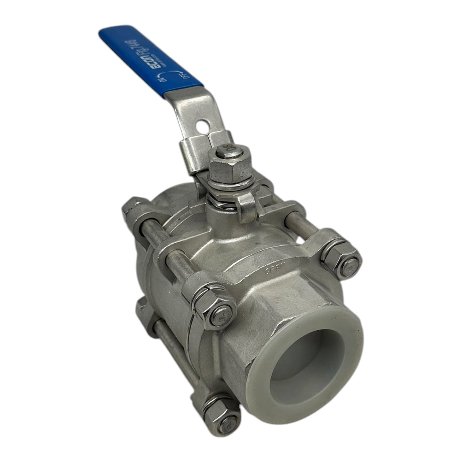 Econ Fig.7446 Kugelhahn DN259 2½” Edelstahl 1.4408 1000WOG PN69 PTFE