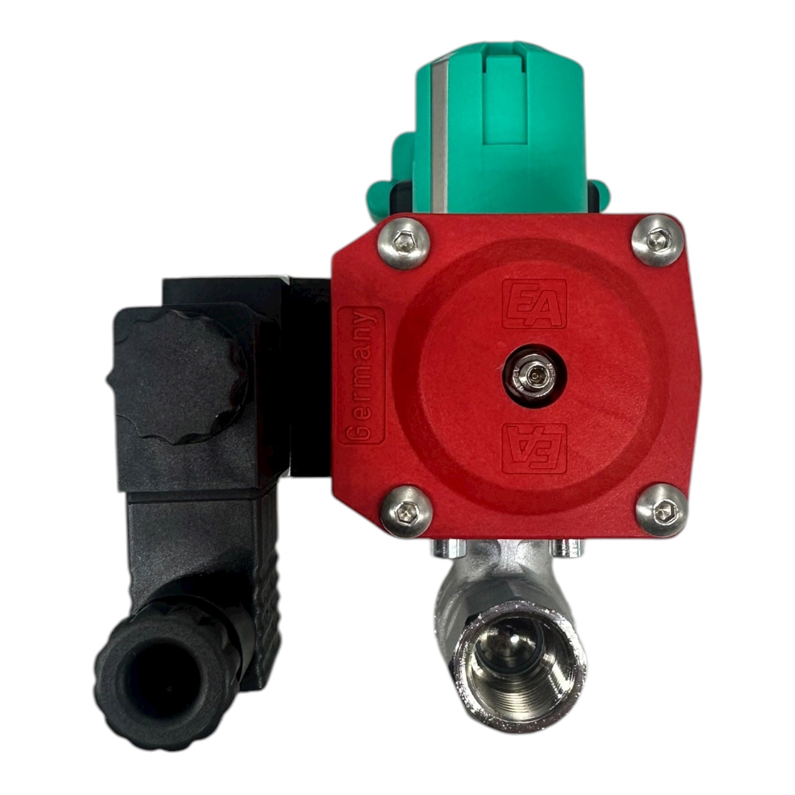 END-Armaturen EC016070EDN15 Messing Kugelhahn DN15 PN40 mit Pneumatik Antrieb