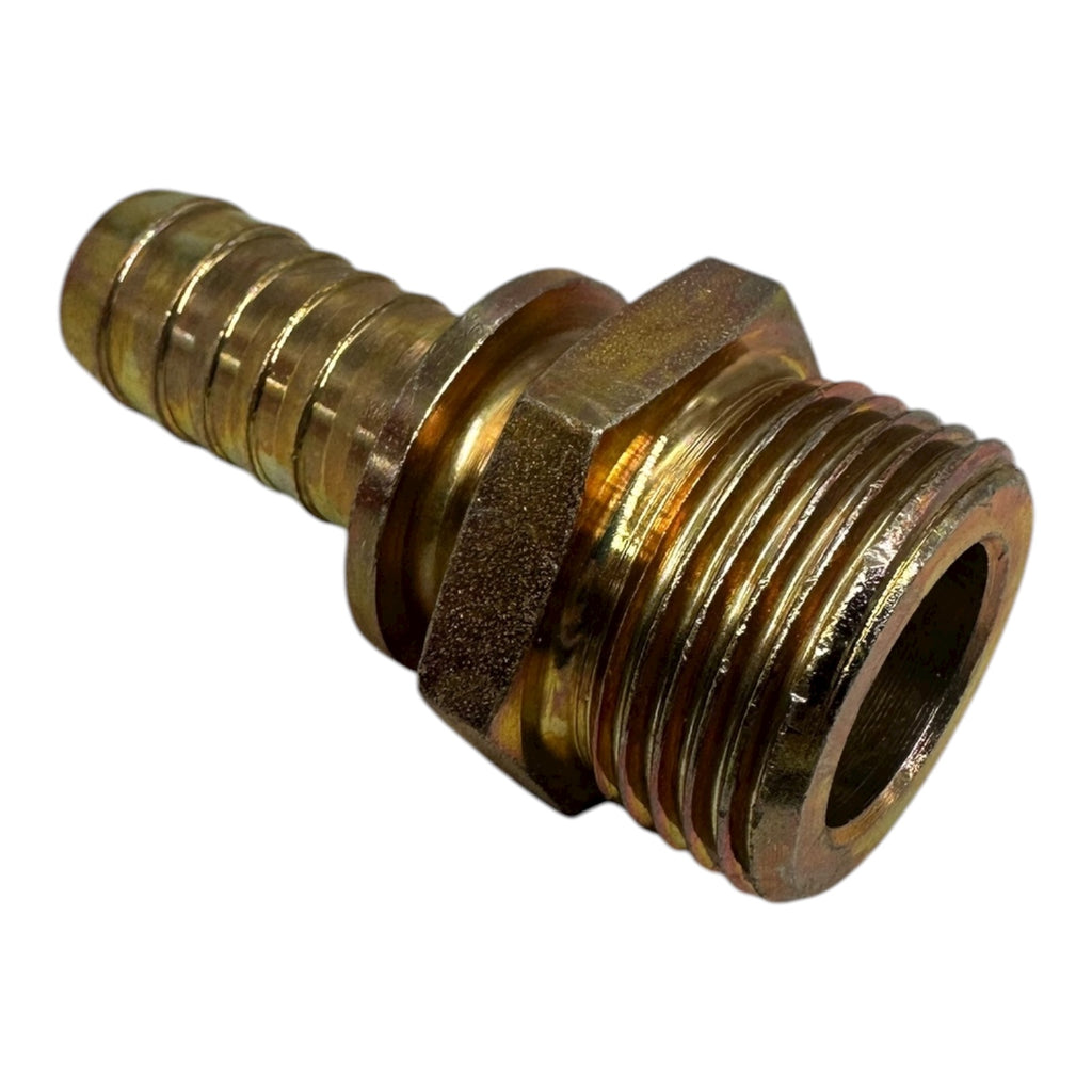 10x Lüdecke G10-19T Außengewindetülle G1” AG Schlauchtülle 19 mm Messing
