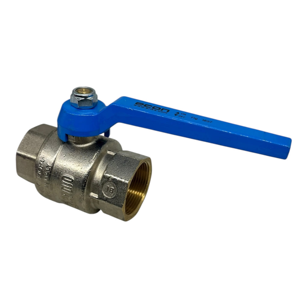Econ Kugelhahn DN40 PN40 Messing Innengewinde 1½” Absperrventil Gas Wasser