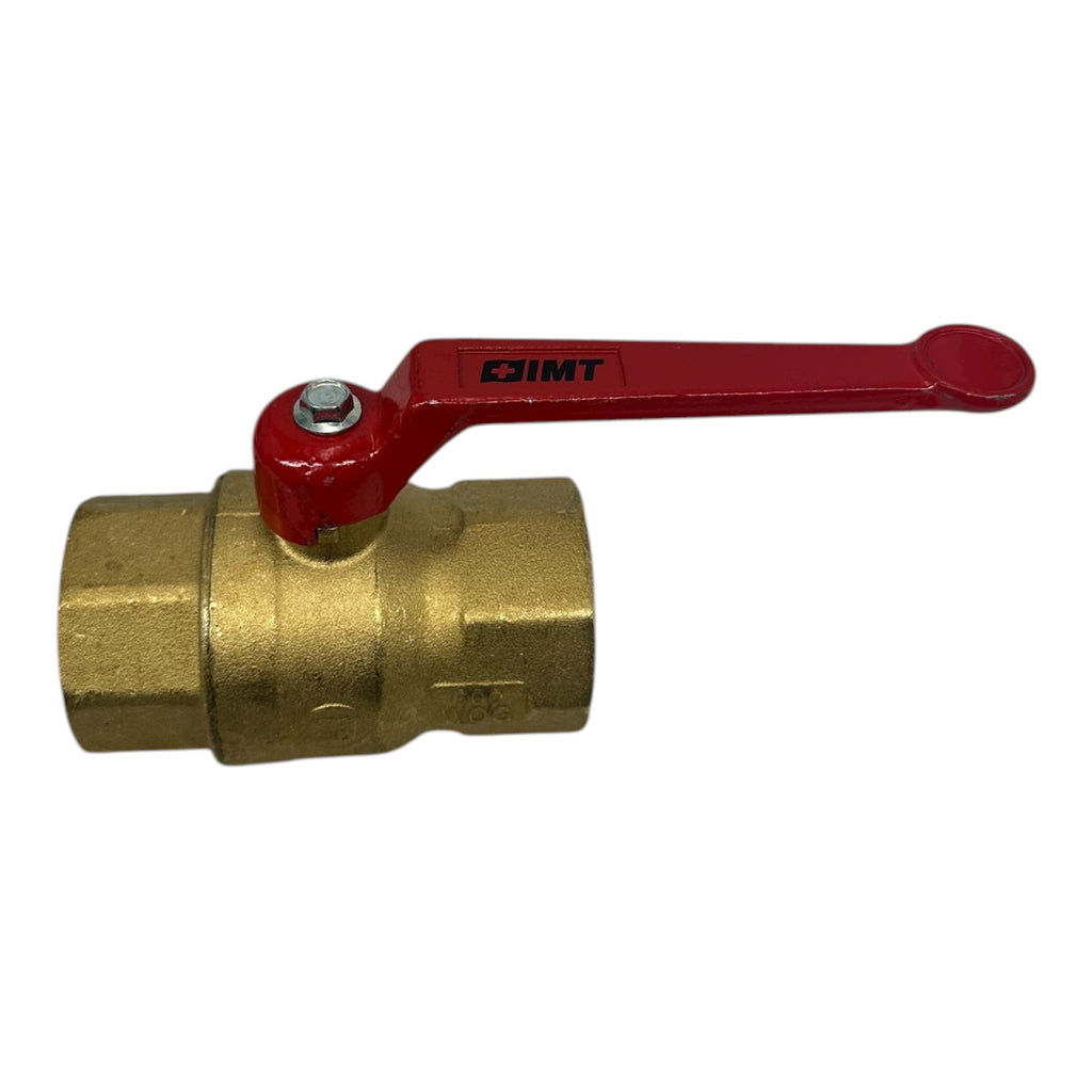 2x IMT Kugelhahn DN32 PN10 Messing Innengewinde 1¼” DVGW EN331 Gas Wasser