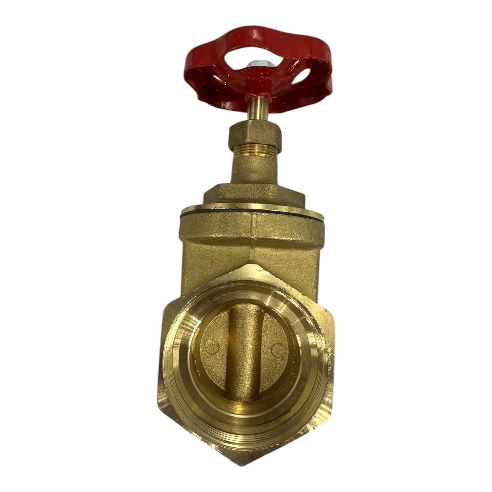 Messing-Schieberventil 2” PN10 Absperrschieber Innengewinde Wasser