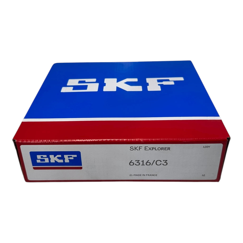 SKF Explorer 6316/C3 Rillenkugellager 80×170×39mm Einreihig