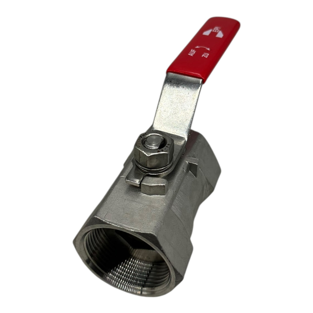 EPI Kugelhahn 1½” CF8M Edelstahl 1000 WOG Volldurchgang Innengewinde