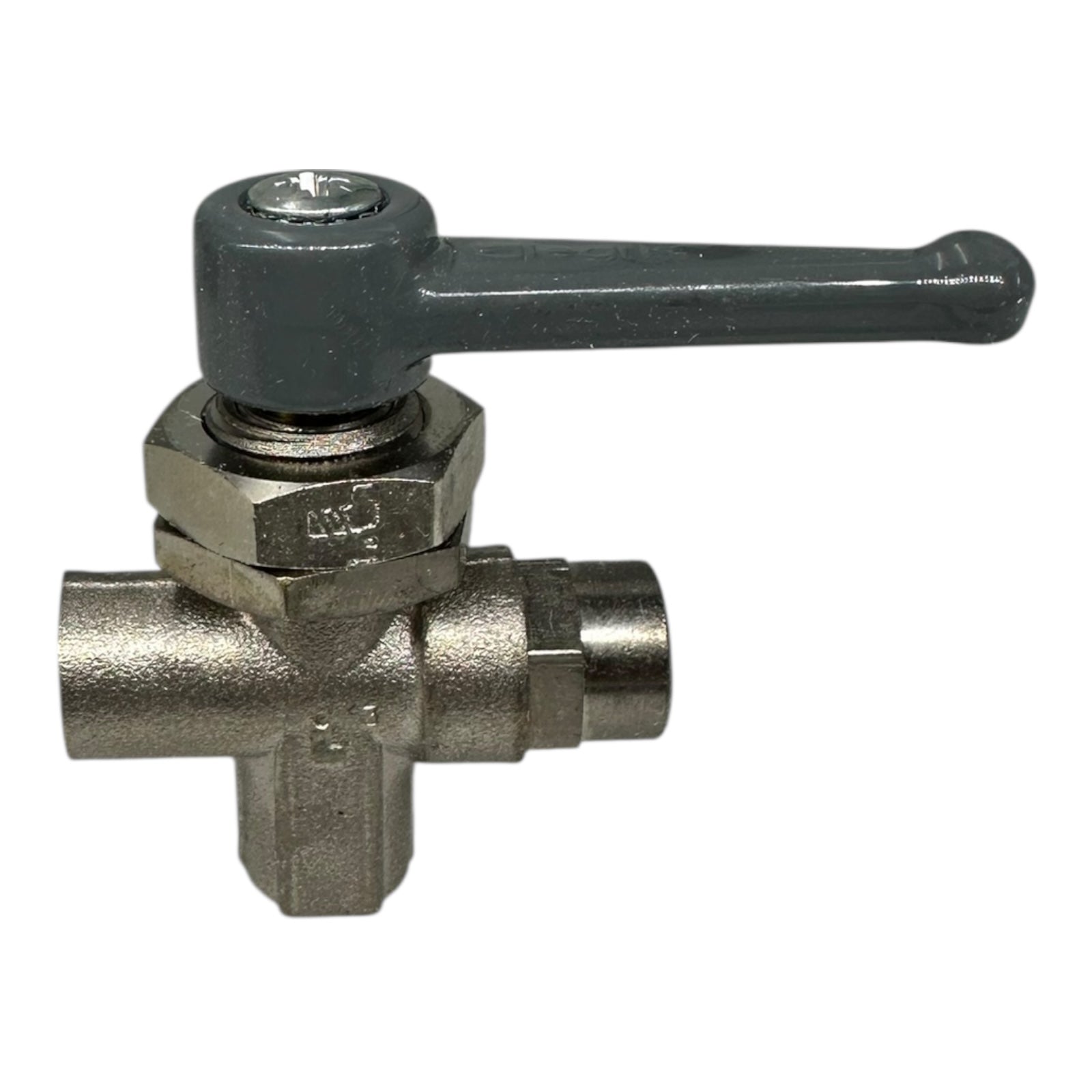 2x Parker Legris 0448 04 10 3-Wege Kugelhahn 1/4” Innengewinde ROHS