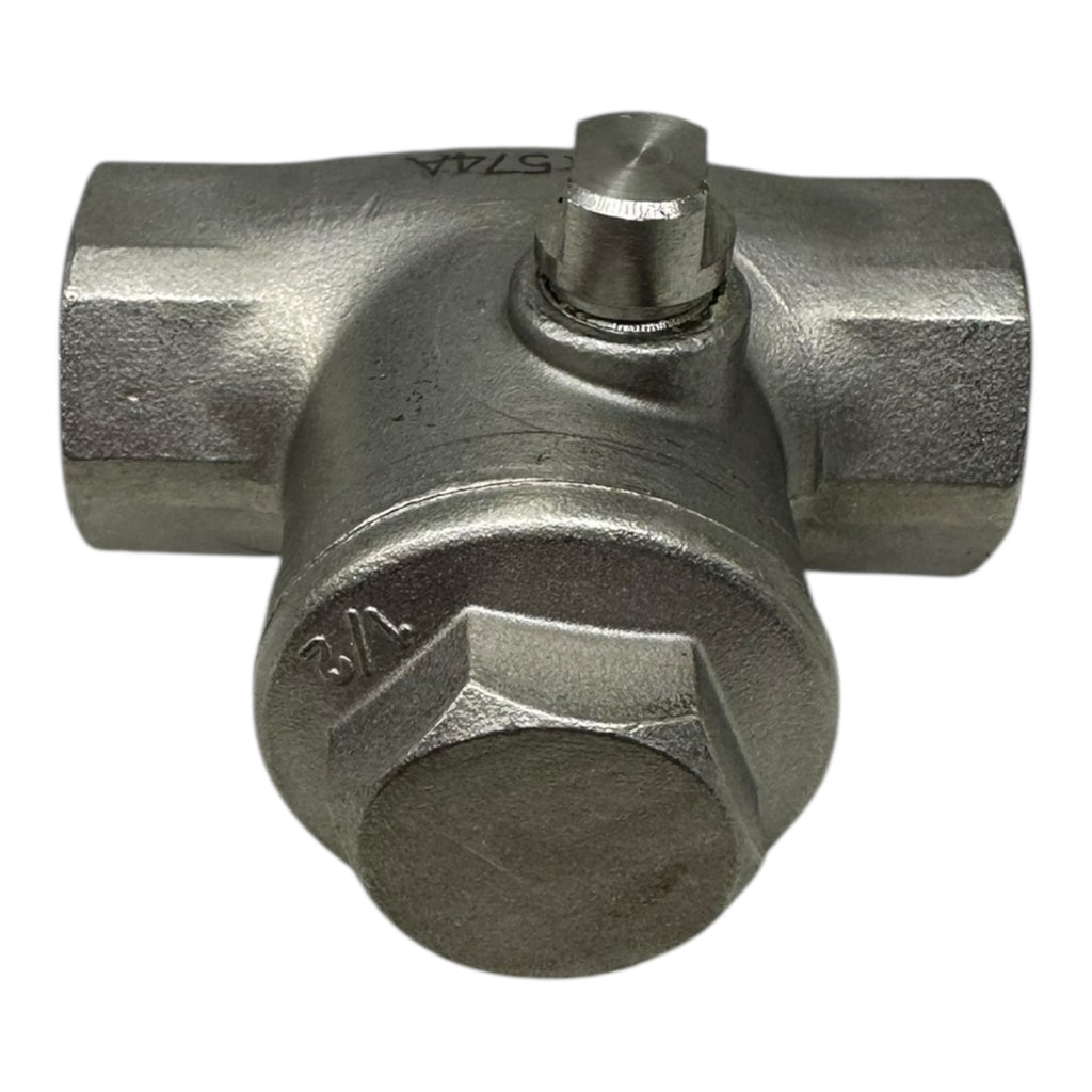 Edelstahl Rückschlagventil DN15 1/2” PN16 1.4408 Rückflussverhinderer Neu