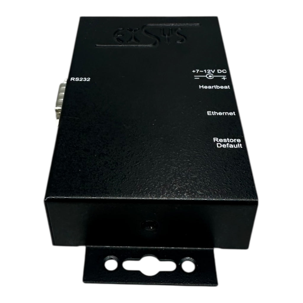 ExSYS RS232 zu Ethernet Adapter Industrie Konverter 7–12V DC gebraucht