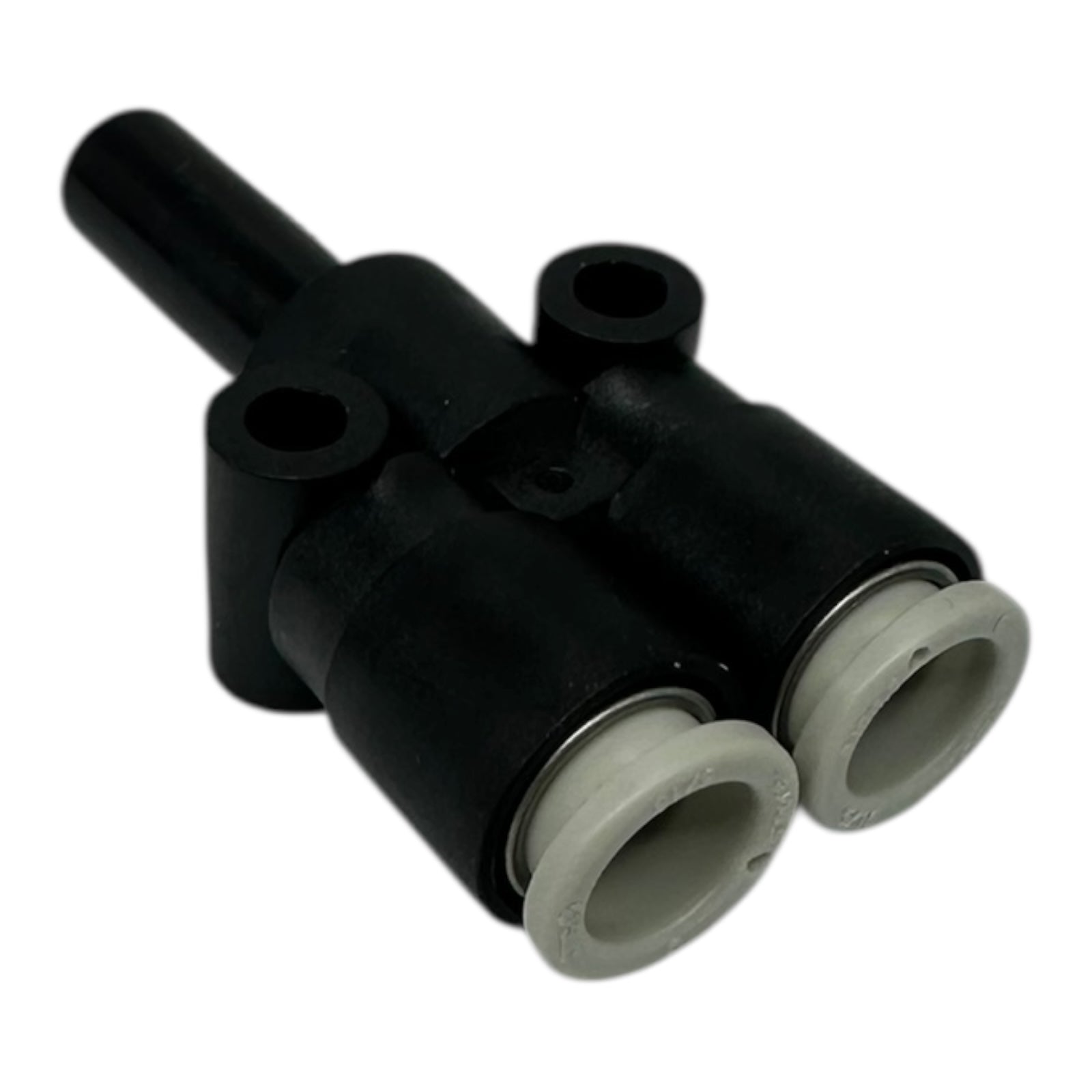 10x SMC KQ2U08-99A-X35 Pneumatik Y-Verbinder 8 mm Push-In Steckfitting