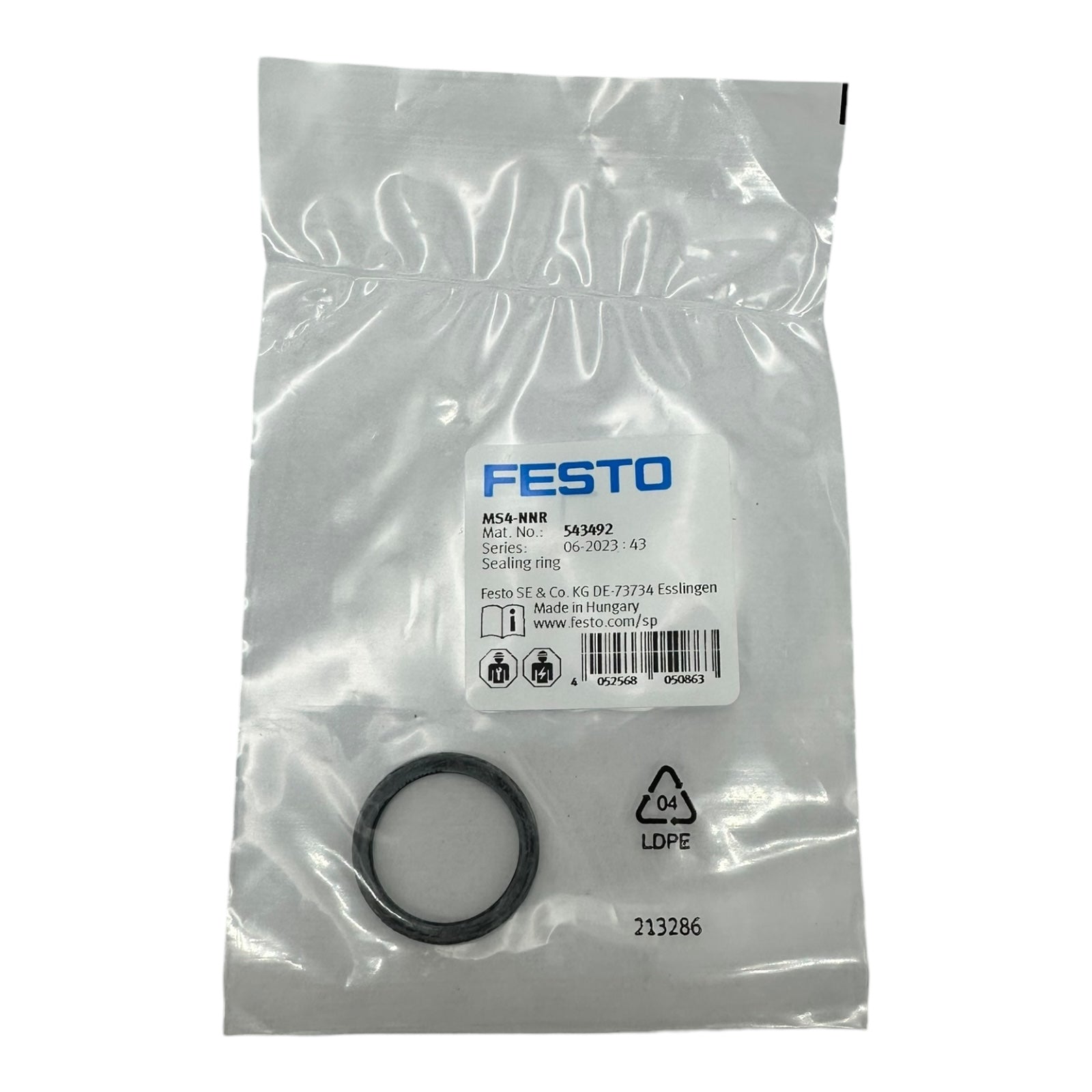 20x Festo MS4-NNR 543492 Dichtungsring Sealing Ring für MS4 Serie