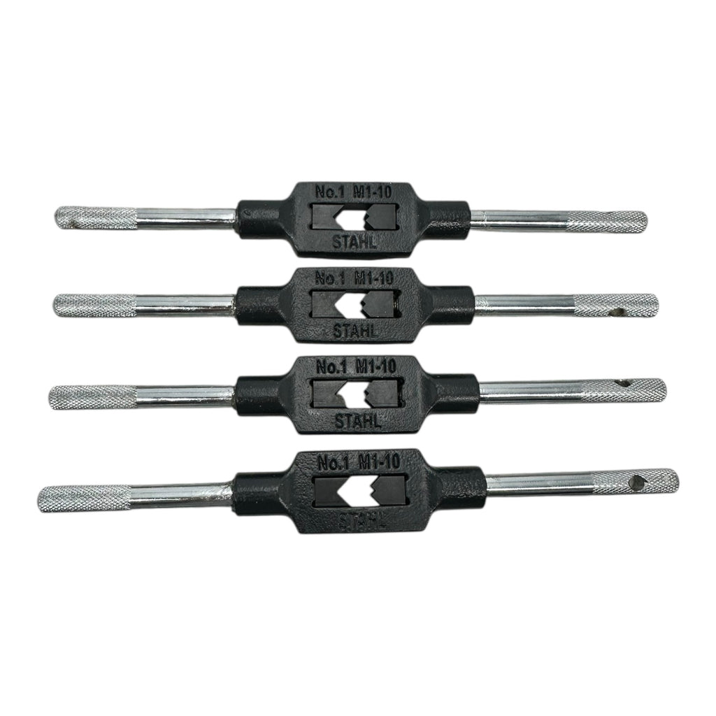 4x Völkel 14010 Gewindeschneidkluppe Nr.1 M1–M10 Stahl Gewindhalter