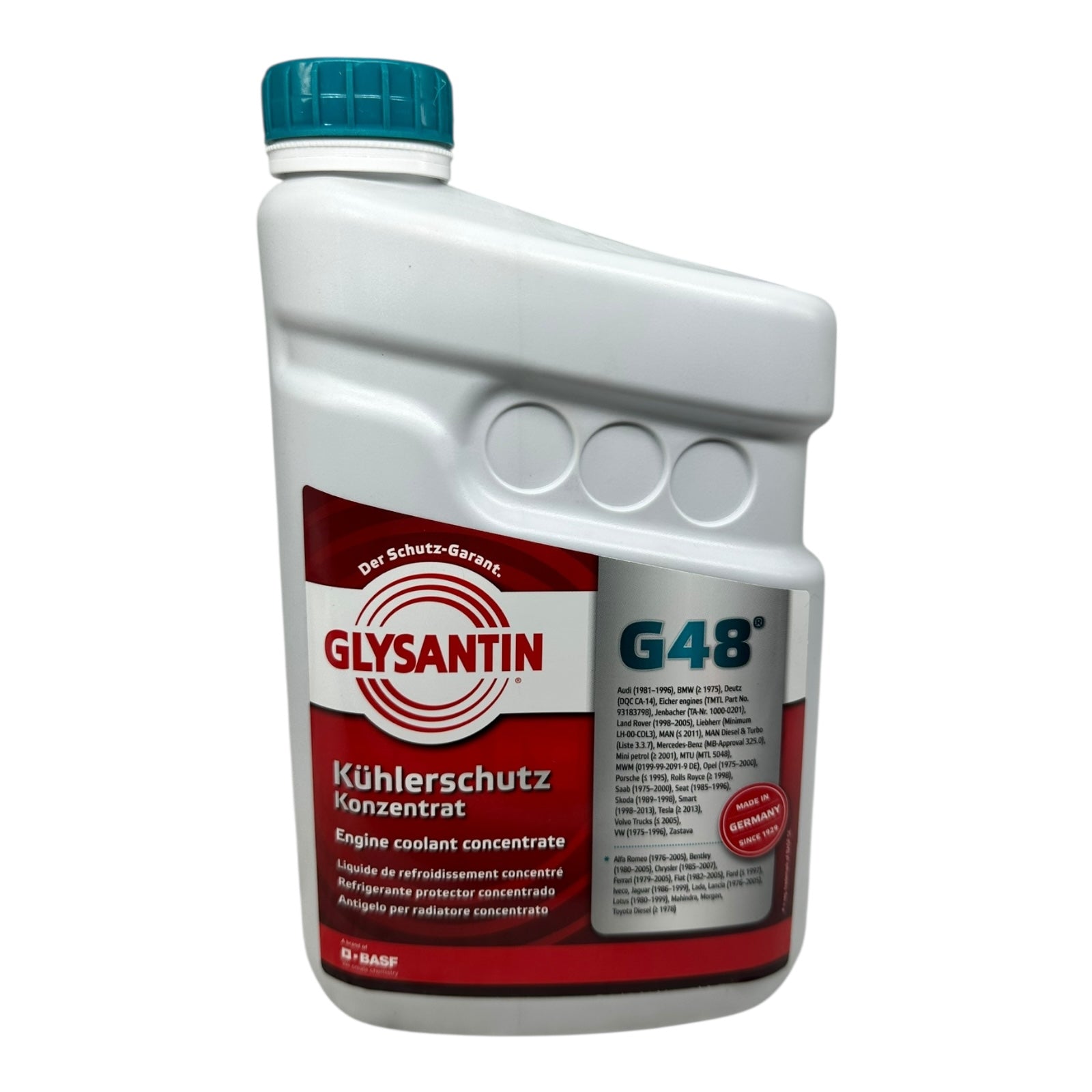 2x Original 1L BASF Glysantin G48® Frostschutzkonzentrat Kühlerfrostschutz Blau
