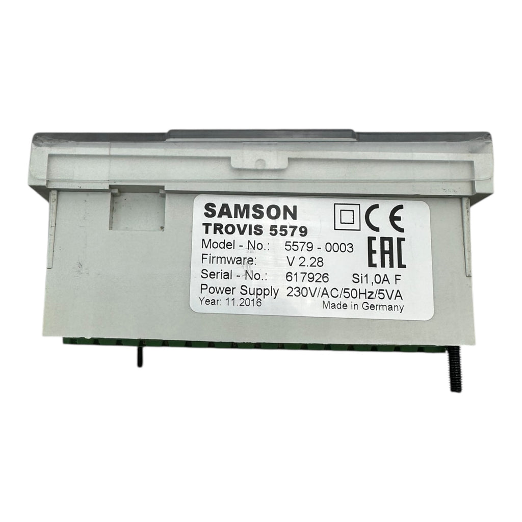 Samson TROVIS 5579-0003 Regler Heizungsregler Displaymodul 230V V2.28