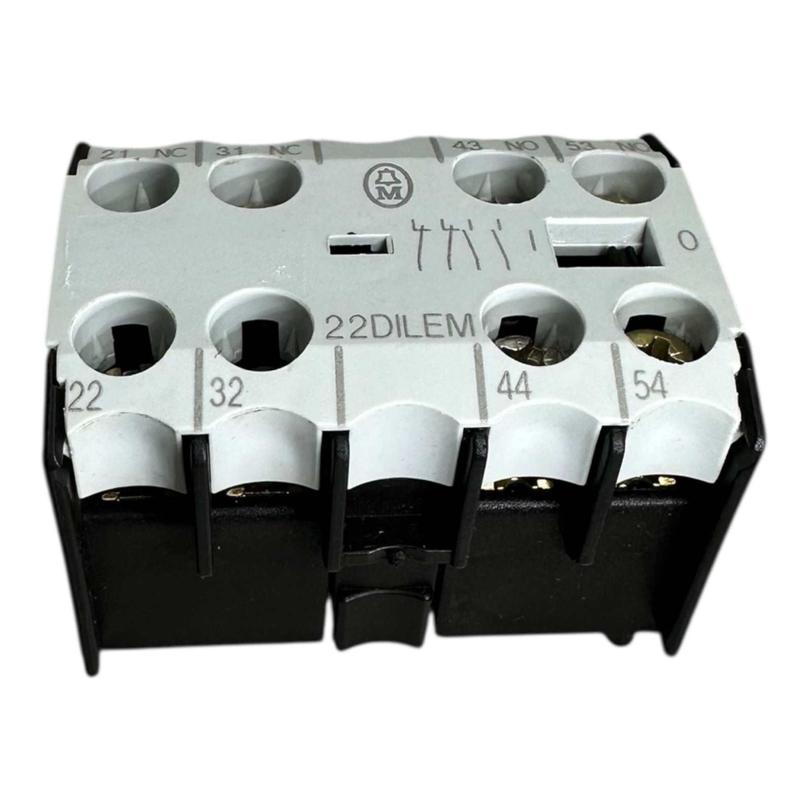 3x Moeller 22DILEM Hilfskontaktblock 2NO/2NC AC15 10A 415V Erweiterung