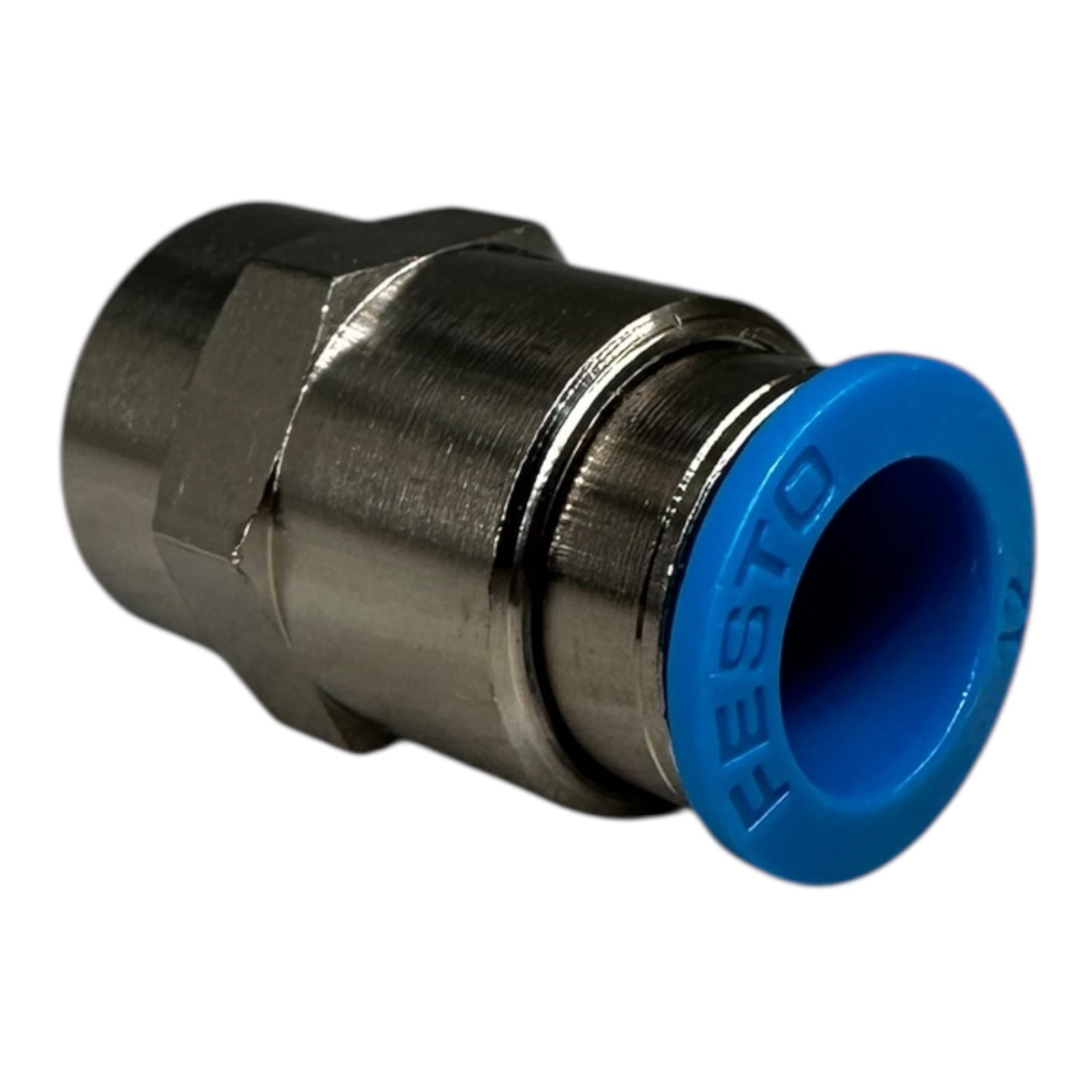 20x Festo QSF-3/8-12-B-20 Steckverschraubung Pneumatikanschluss 3/8 Zoll, 12mm