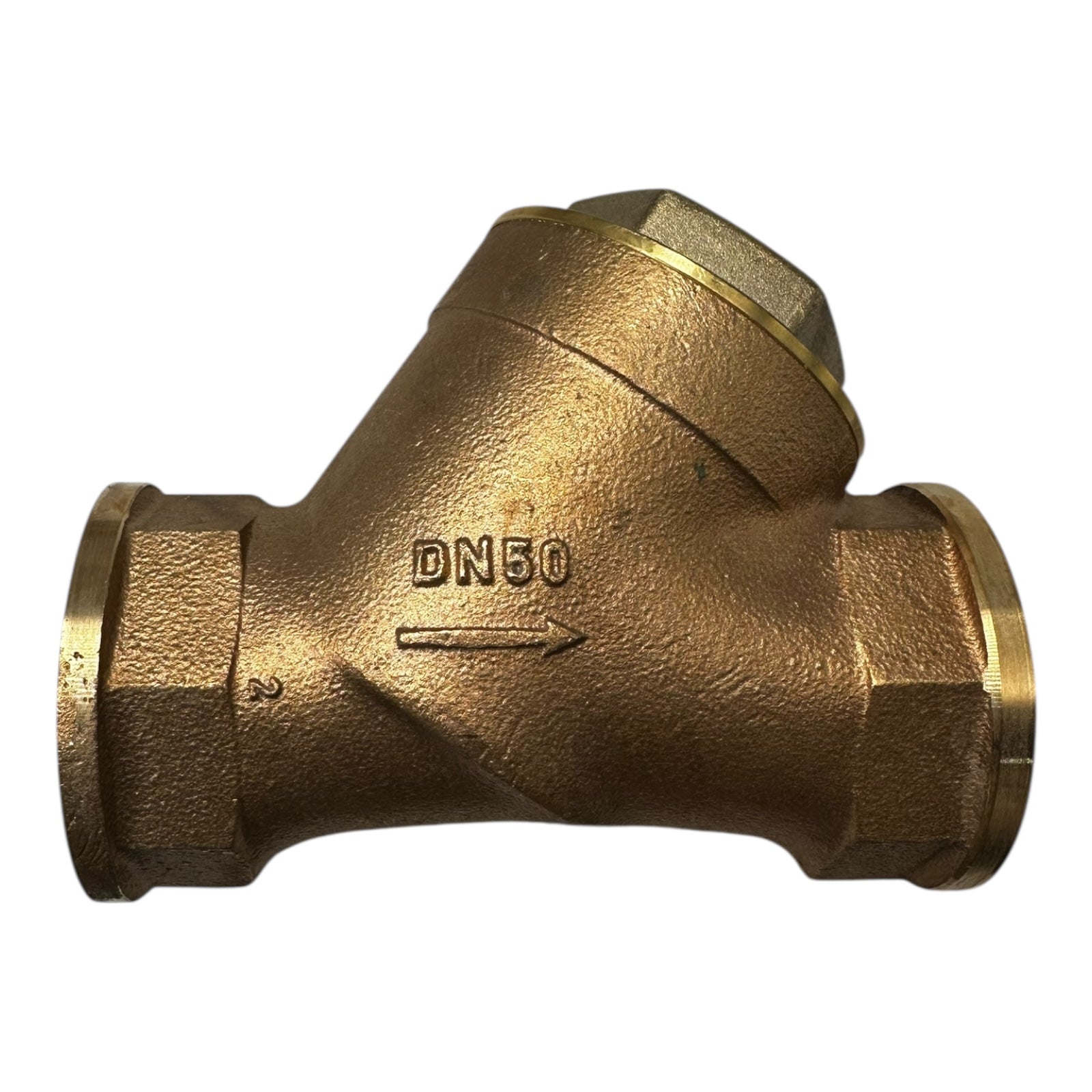 Schmutzfänger Messing 2" Schmutzfänger Schmutzsieb Wasserfilter DN50 / PN25