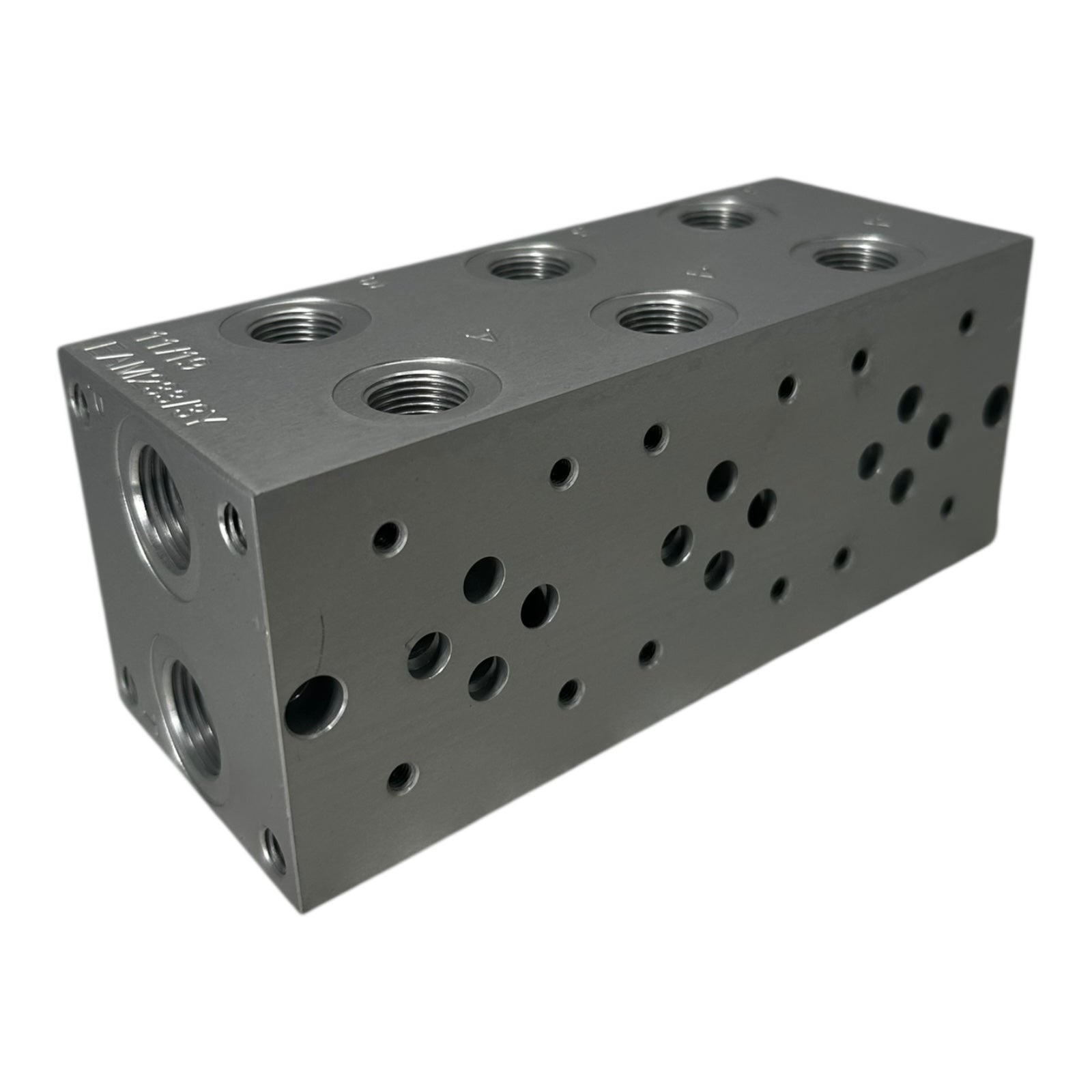 Eurofluid EAM233/3Y Hydraulik-Verteilerblock Aluminium Anschlussblock NG6/Cetop3