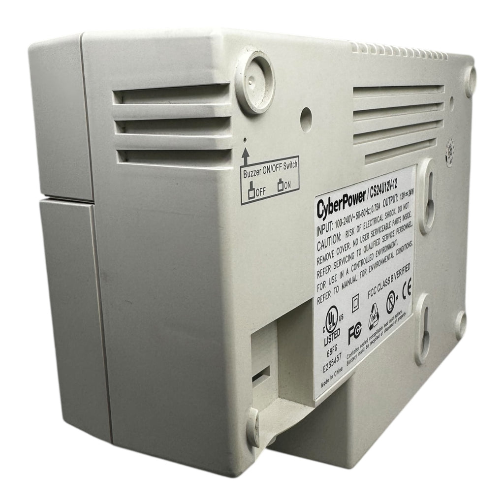 CyberPower CS24U12V-12 USV Notstromversorgung 12V 24W Sicherungssystem