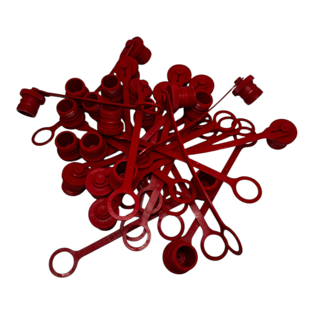 25x Stauff QRC-HS-10-DM-23-K-RD Schraubkupplung Staubschutz BG 2 - Nennweite 10