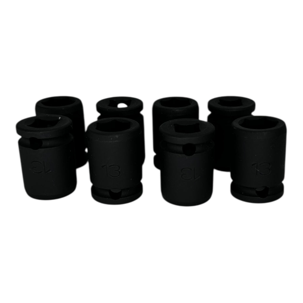Stecknüsse Impact Nuss Schlagnüsse 69510013 13mm 3/8” 6PT 8 Stück