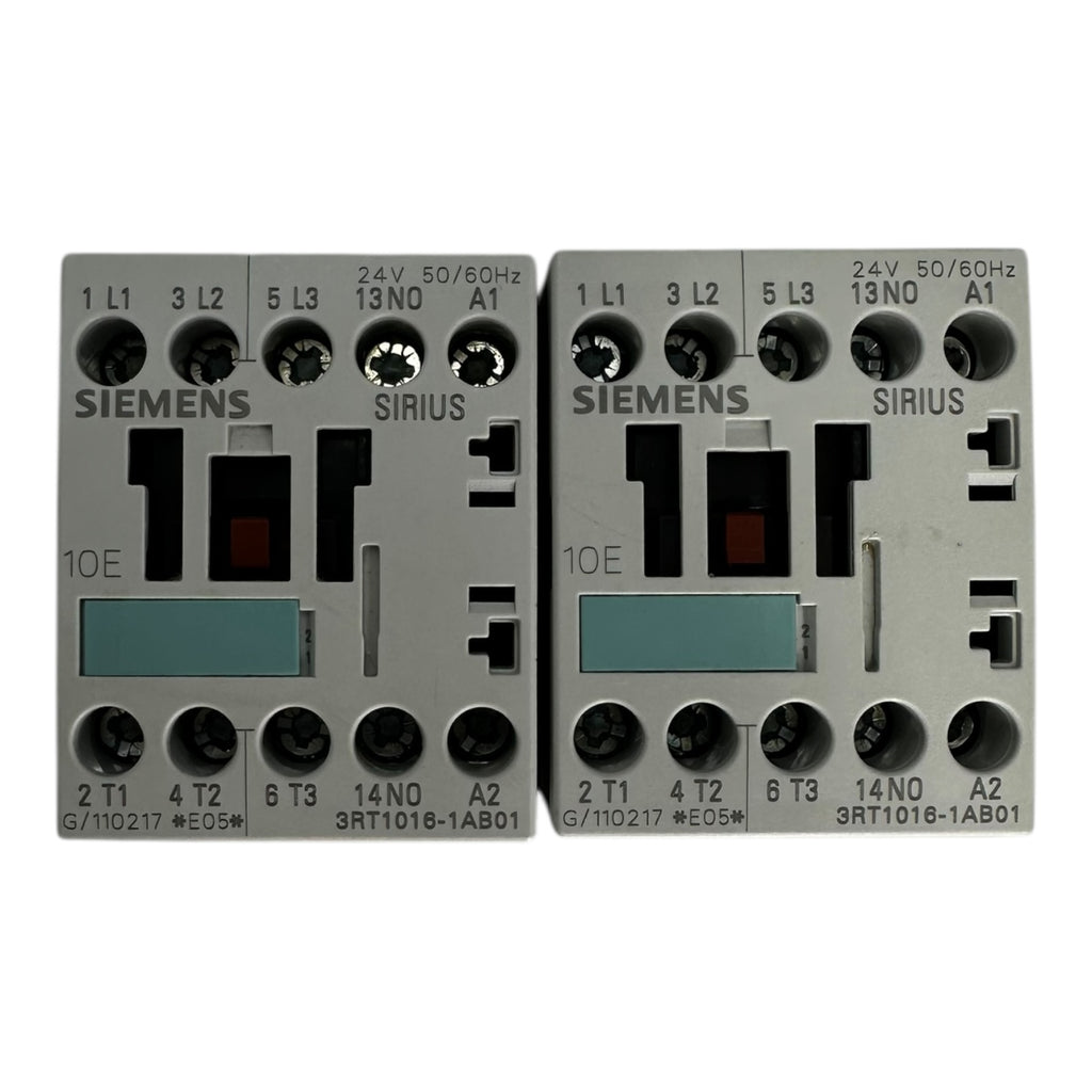 Siemens 3RT1016-1AB01 Schütz 24V 6A Leistungsschütz SIRIUS 2 Stück