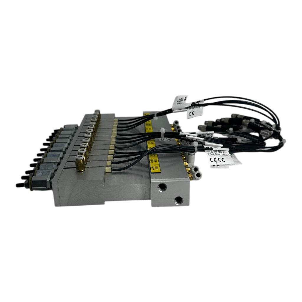 SMC CD85N12-0056 Mehrfach-Pneumatikzylinder mit Ventilinsel Sensor BMF303K