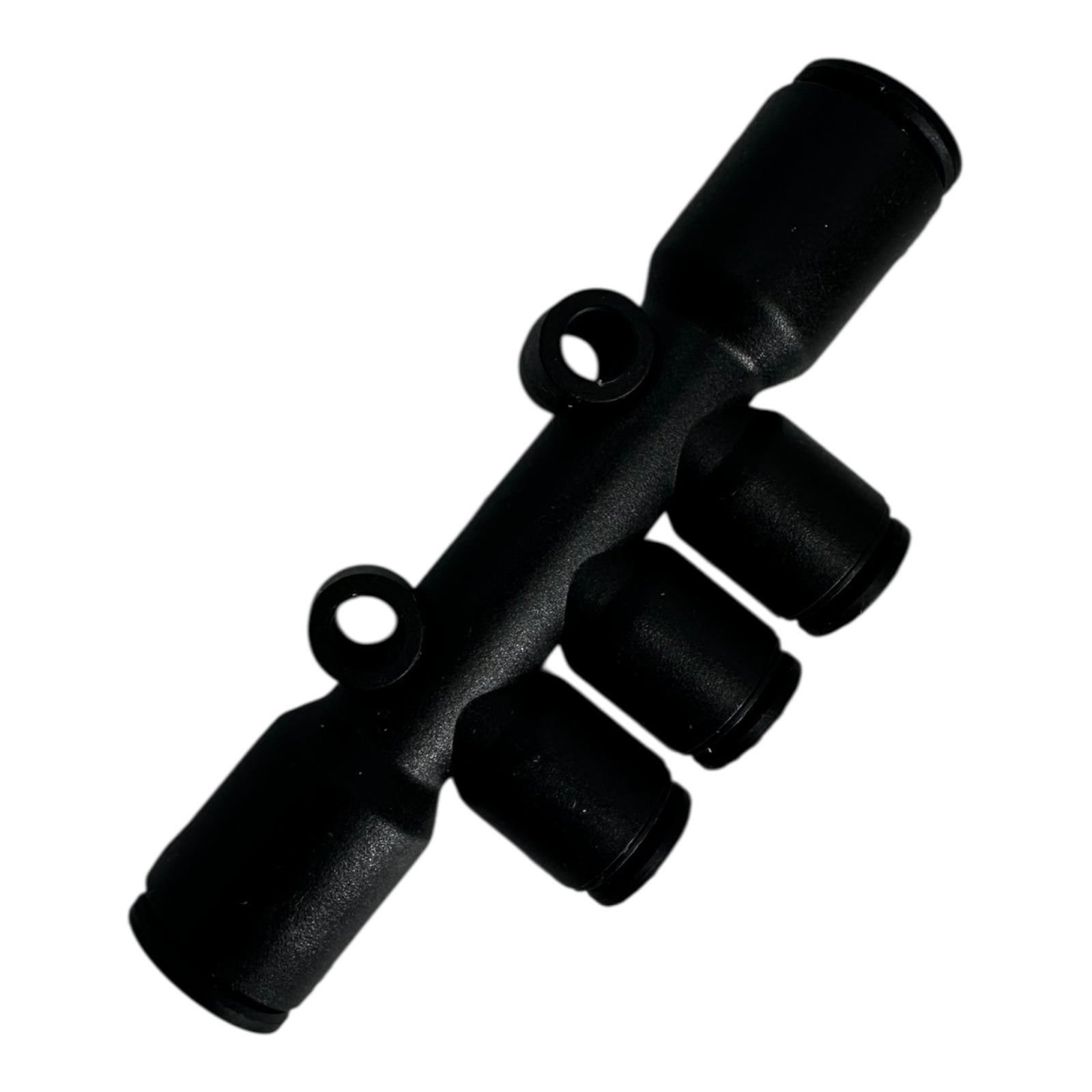 10x Parker 33040806 Steckverbinder 4-fach Verteiler Pneumatik mehrfachverteiler