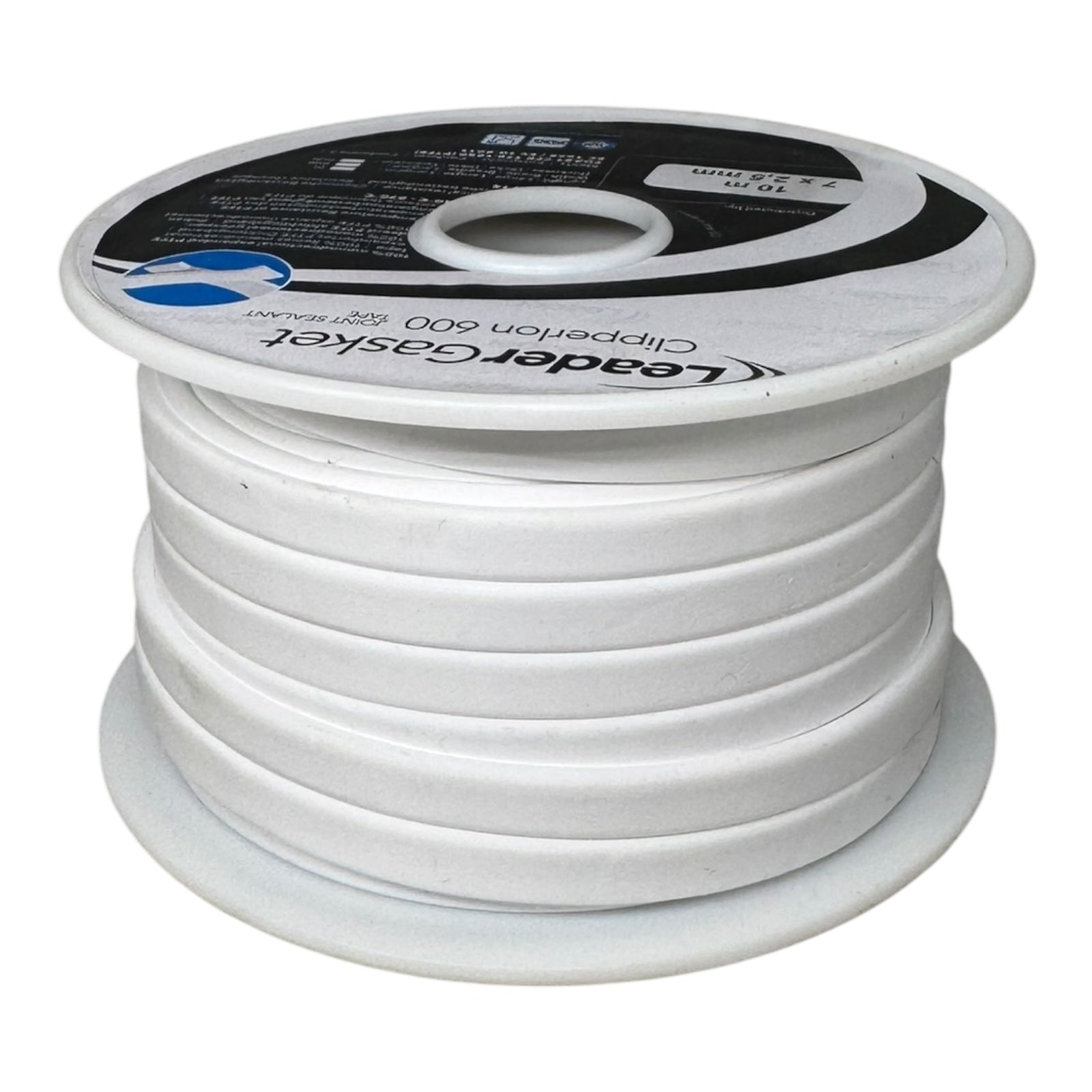 Leader Gasket Clipperlon 600 PTFE Dichtungsband 10m 7x2,5mm FDA