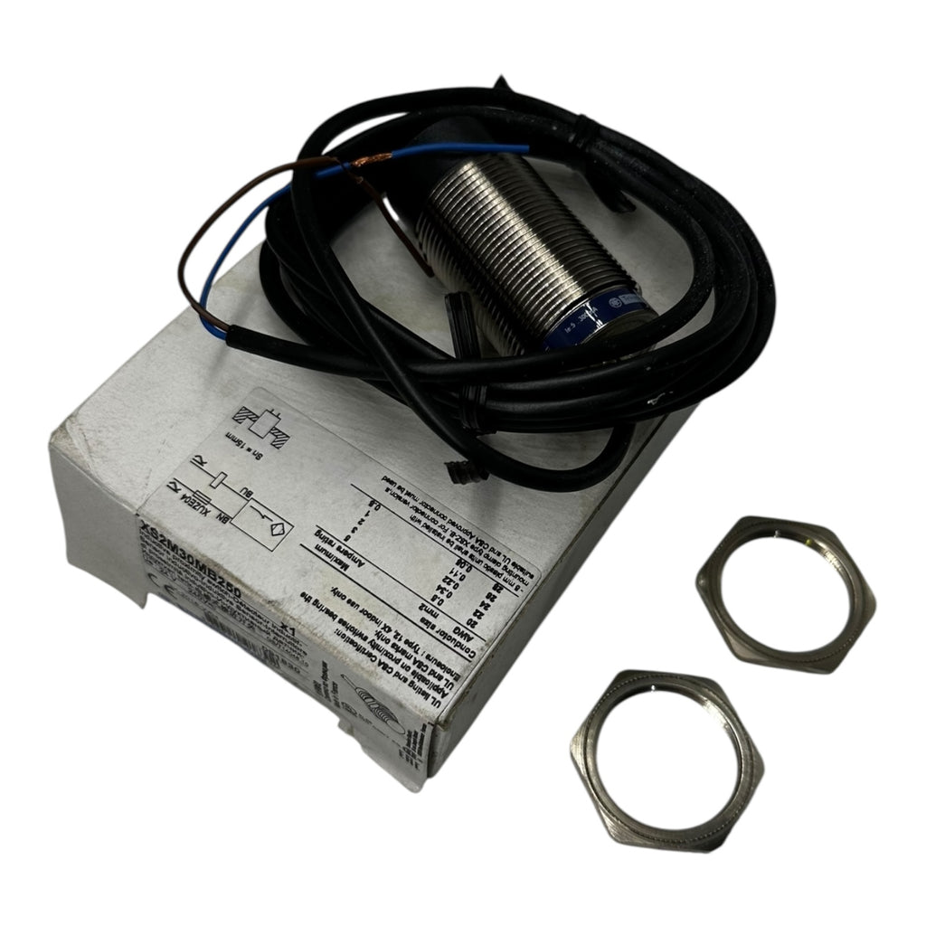 Telemecanique XS2M30MB250 Näherungssensor M30 24–240V AC Sn 15mm NEU OVP