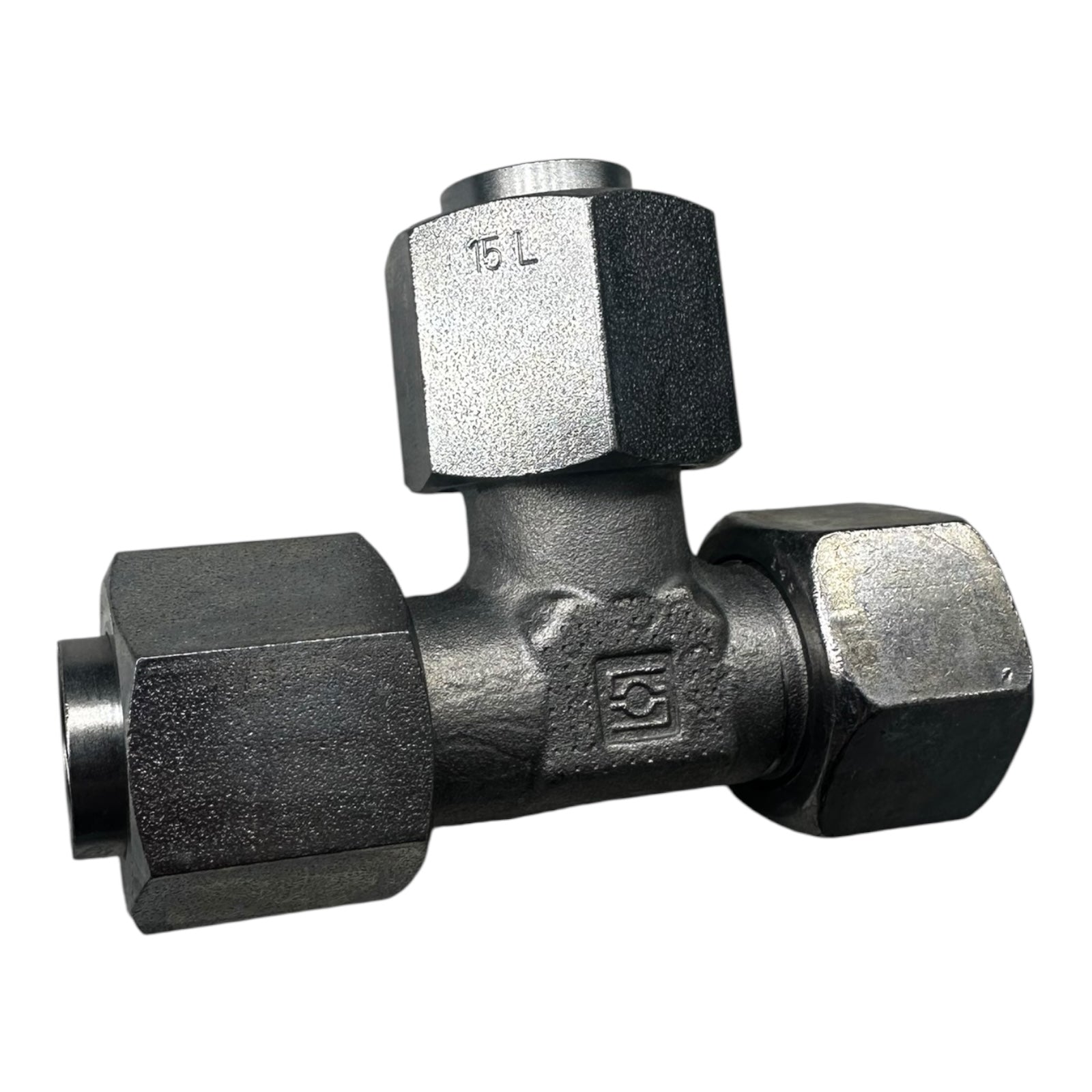 20x Stauff FI-ELD-15L-V-W3-DKO-AB T-Verschraubung Edelstahl 15 mm Hydraulik