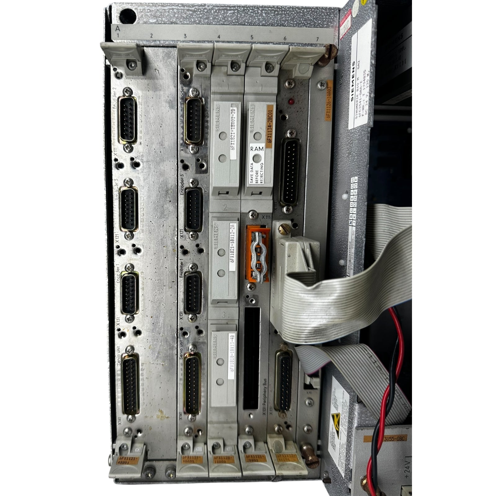 Siemens SINUMERIK 810M 6FC3541-0AA-Z CNC Steuerung Bedienfeld Panel, Tastatur
