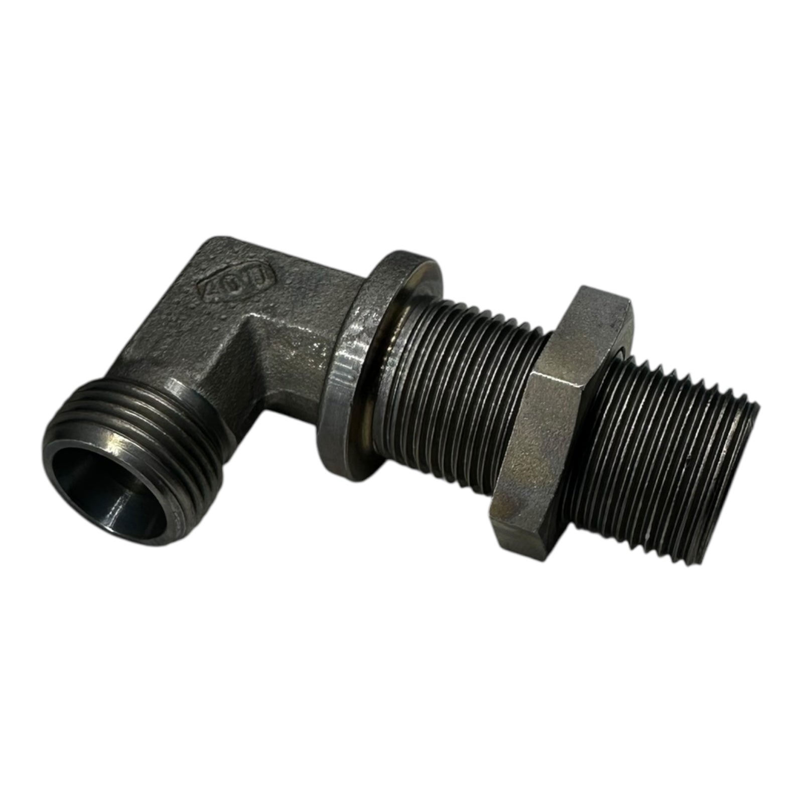 10x EMB Winkelschottstutzen XL12-SMITGM/ZN 90° Verschraubung Hydraulik