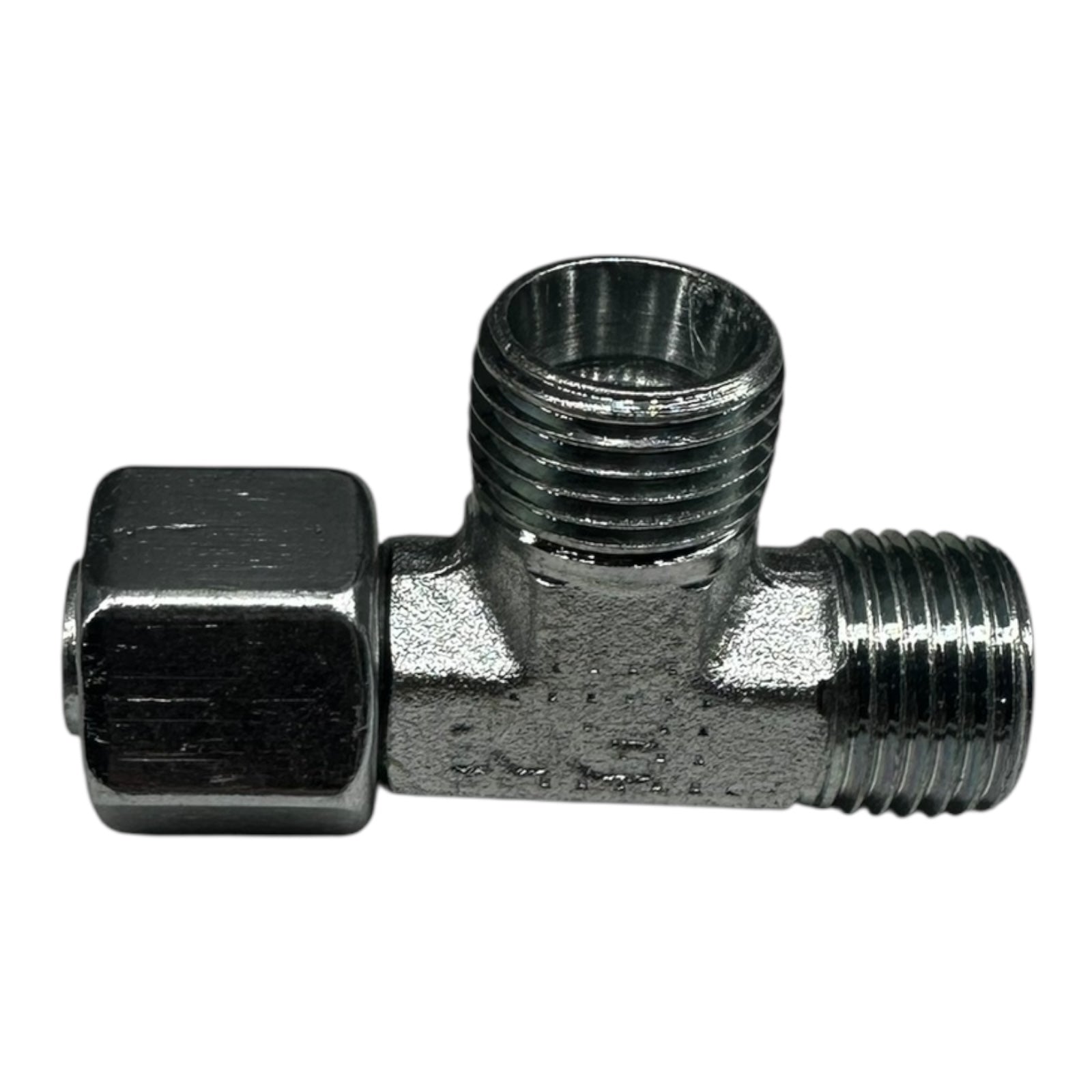 10x Parker Ermeto EL10LOMDCF Hydraulik T-Stück Verschraubung 10mm Außengewinde