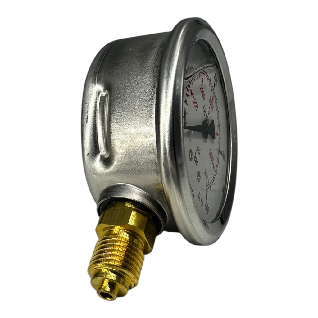 WIKA Manometer EN837 0–400 bar 0–5800 psi G1/4” unten Ø63mm CL1.6 NEU