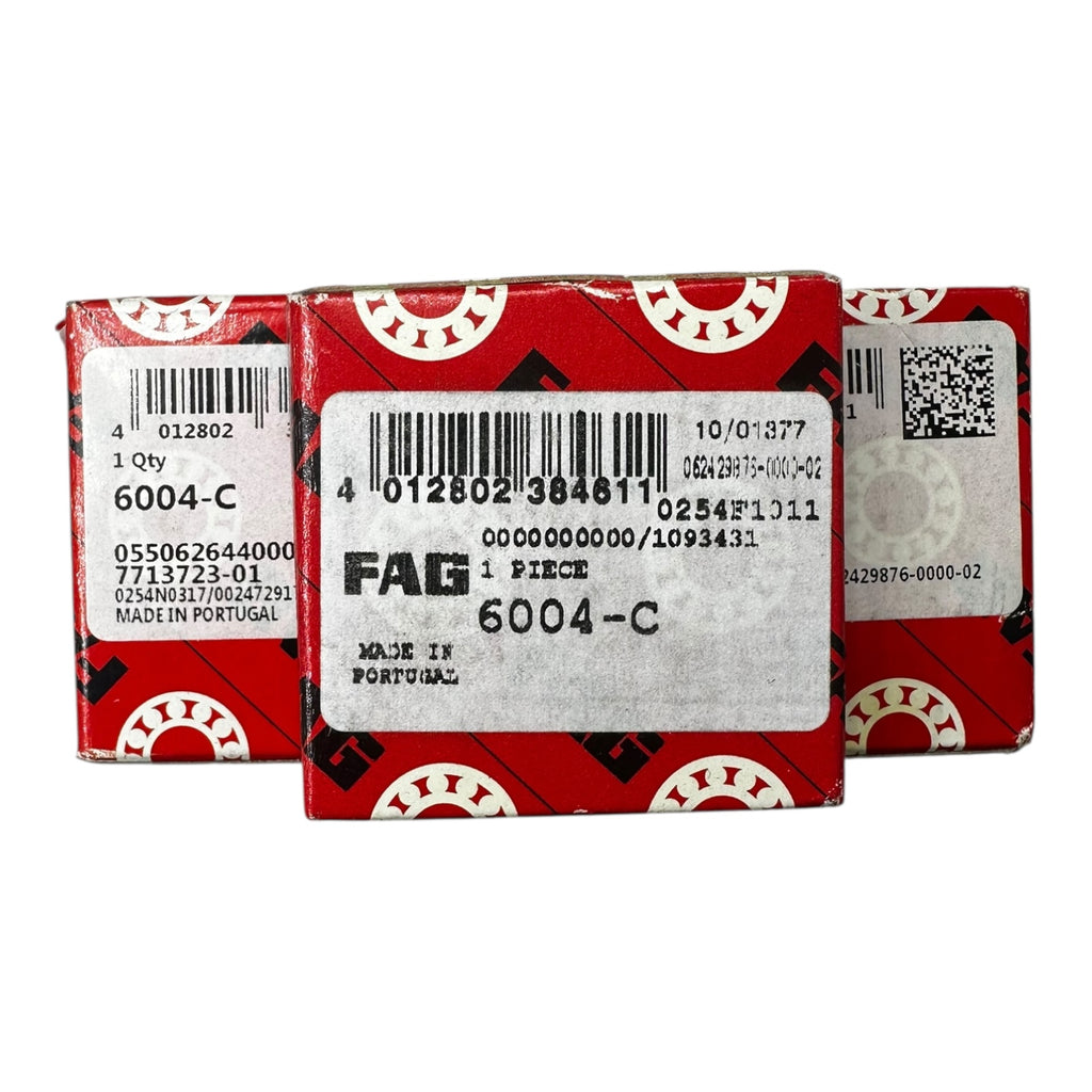 11x FAG 6004-C Rillenkugellager Kugellager 20x42x12mm