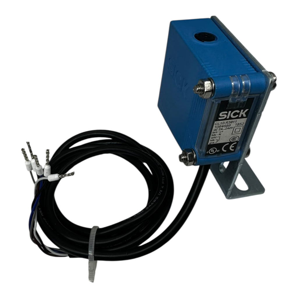 SICK 1064689 GL10-R3811 Lichttaster Sensor UC 24-240V mit Halterung