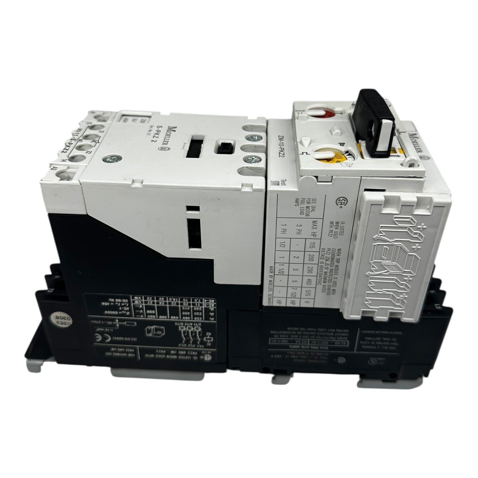 Moeller PKZ2 Motorschutzschalter Schütz-Kombination 0,6–40A 230/400V