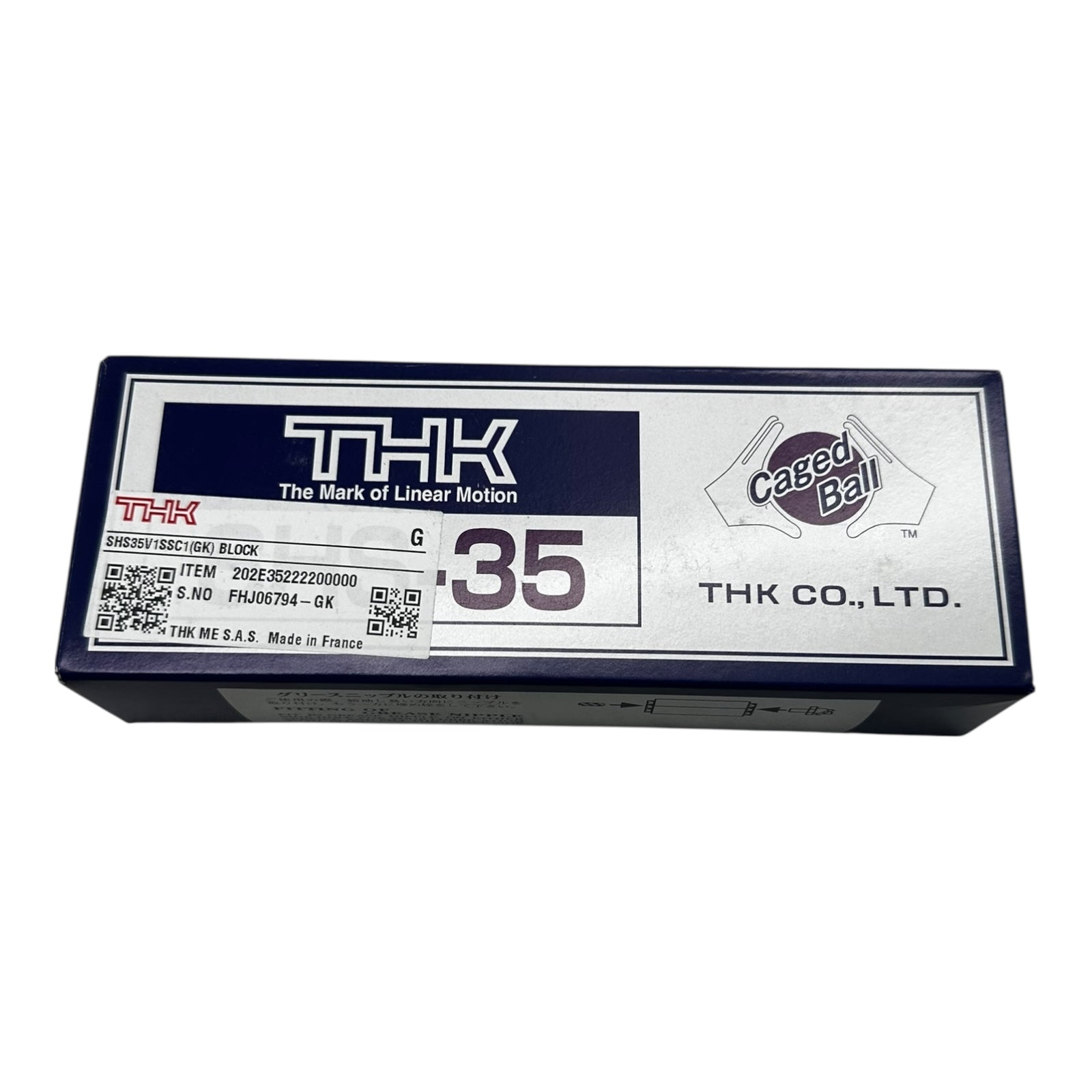 THK SHS35V1SSC1(GK) Linearführung Block Wagen Caged Ball SHS35