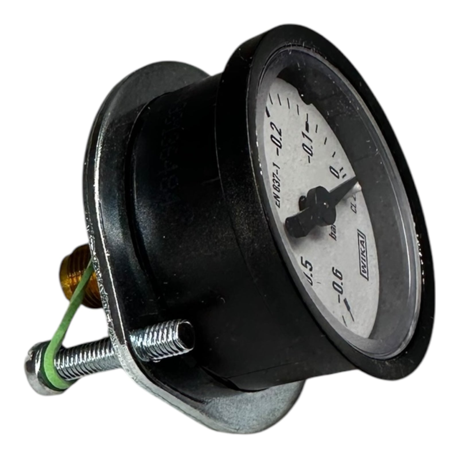 WIKA Manometer -0,6 bis 0 bar Vakuummeter EN 837-1 CL 2.5 Messgerät Neu