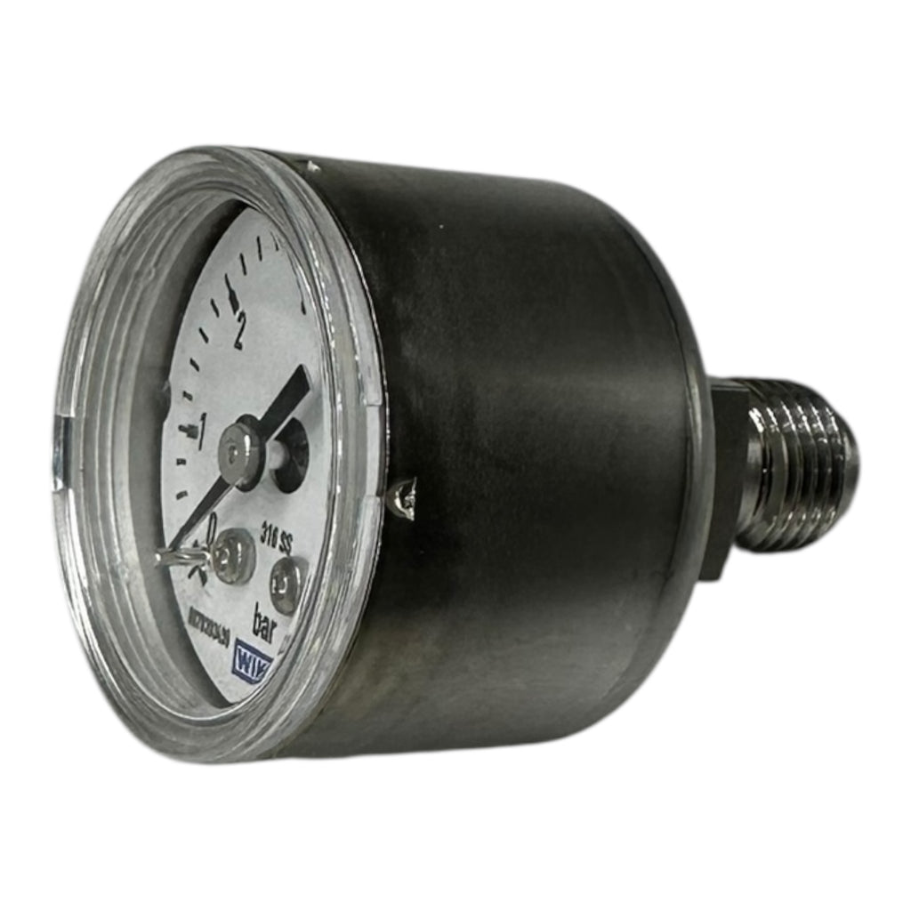 WIKA Manometer 0-6 bar Edelstahl 316 SS Druckmesser G1/4 Anschluss CL 2.5