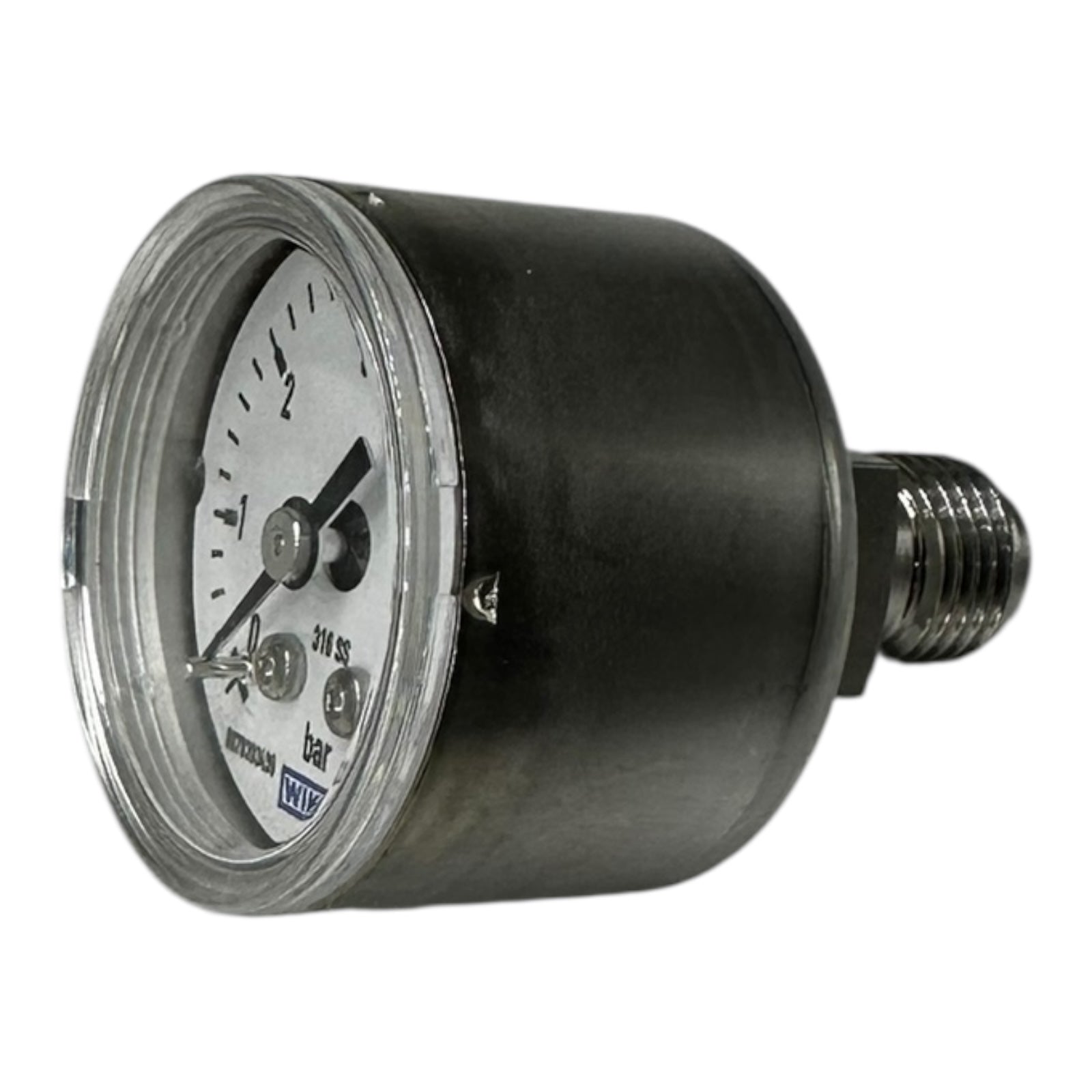 WIKA Manometer 0-6 bar Edelstahl 316 SS Druckmesser G1/4 Anschluss CL 2.5