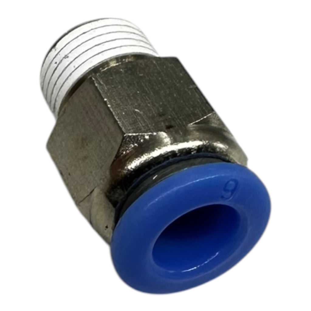 20x Riegler Steckverschraubung 123.018-6 R1/8 Außengewinde Ø6mm Schlauch 15bar