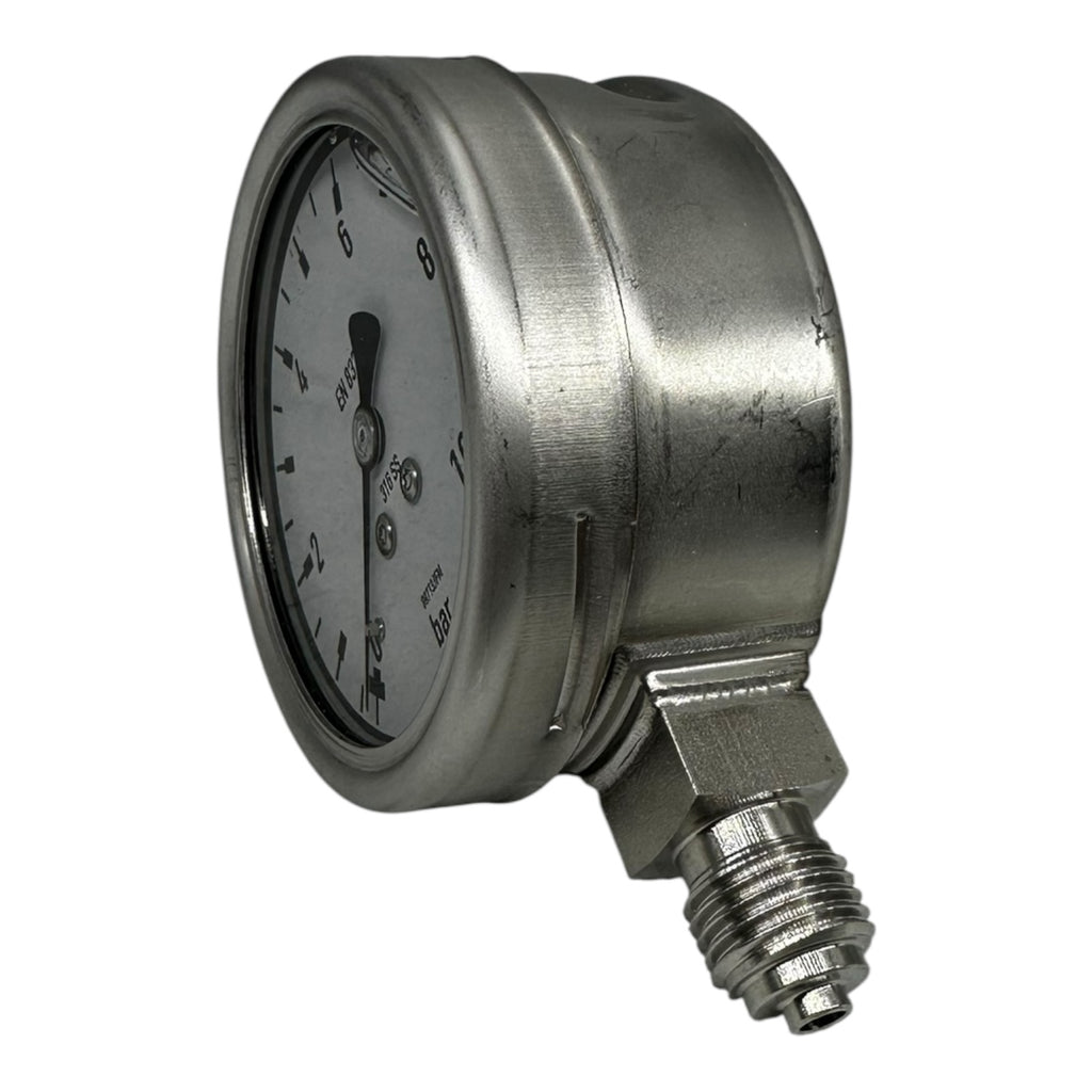 WIKA Manometer 233.50.063 10 bar G1/4B unten Ø63mm Edelstahl 316SS Druckmesser
