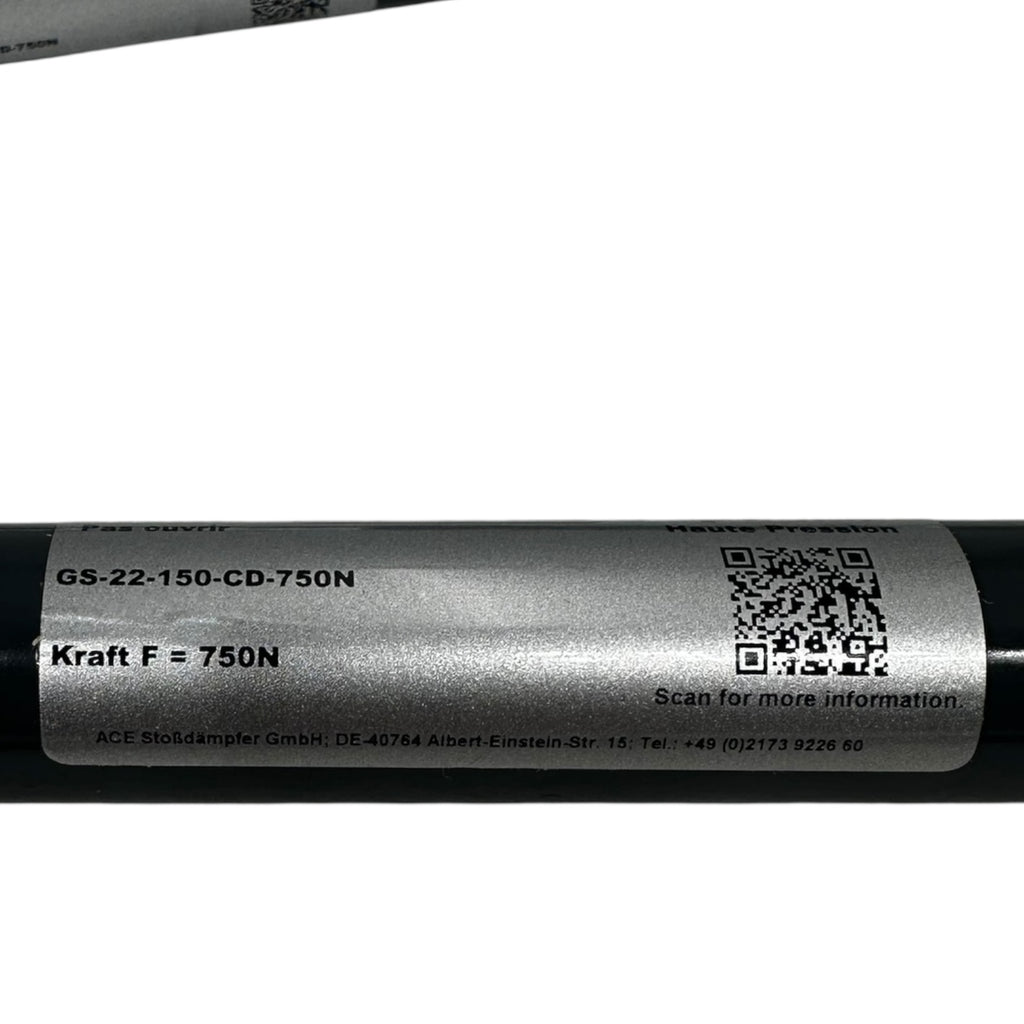 2x ACE Gasfeder GS-22-150-CD-750N 750N 22/150 mm Hochdruckdämpfer