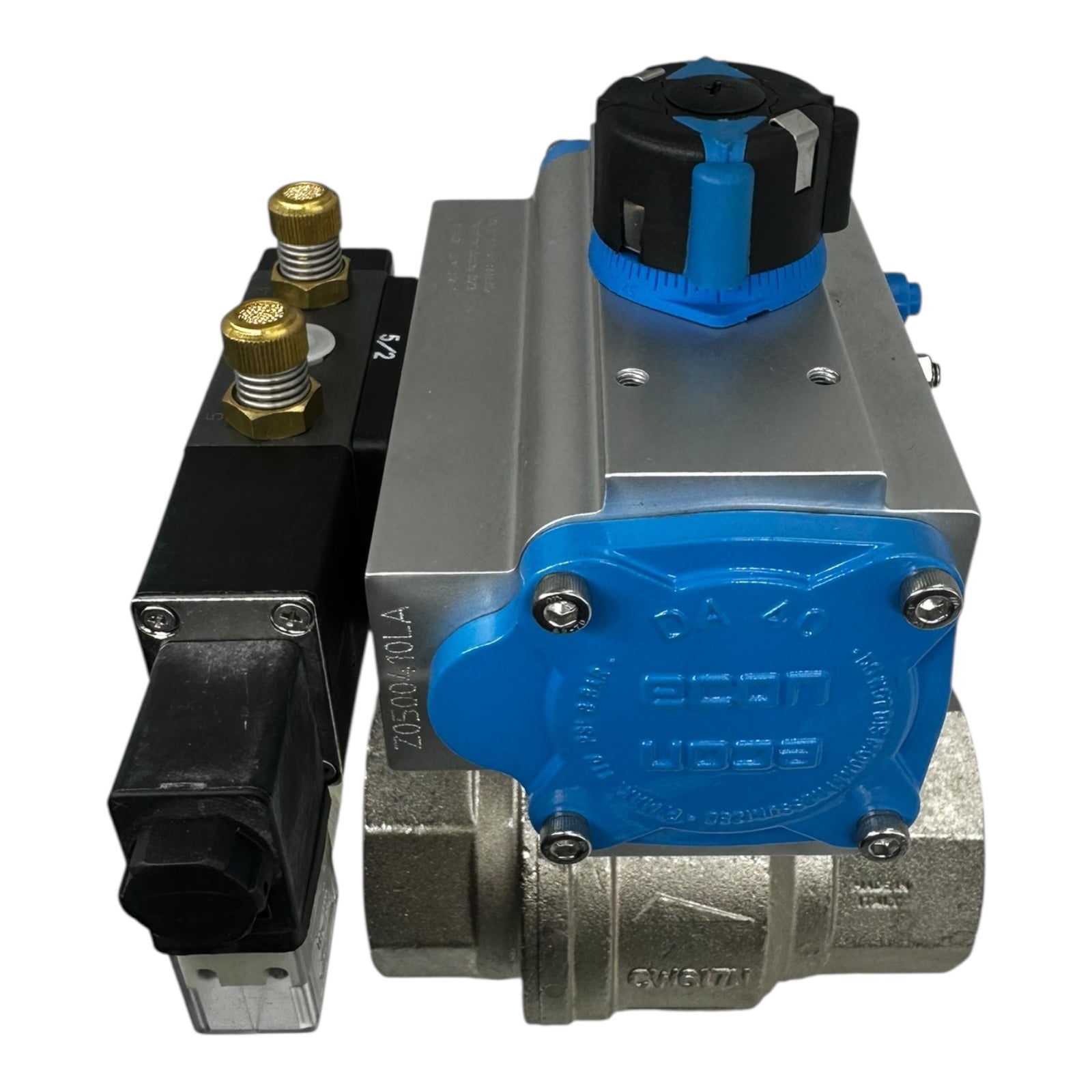 Econ Pneumatic Actuator Fig.7902 DN50 PN40 Kugelhahn Edelstahl doppeltwirkend