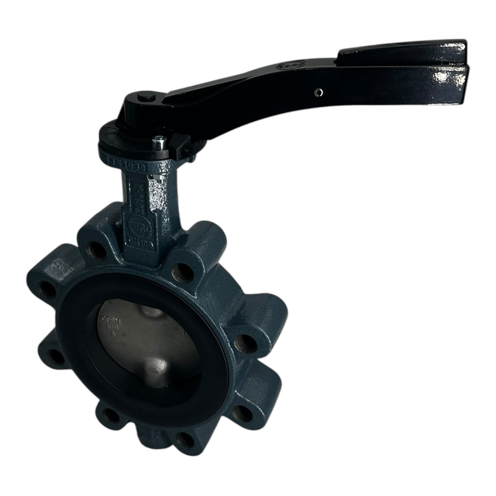 Ebro Z014-A Absperrklappe DN100 PN16 NBR Edelstahl 1.4408 Handhebel NEU