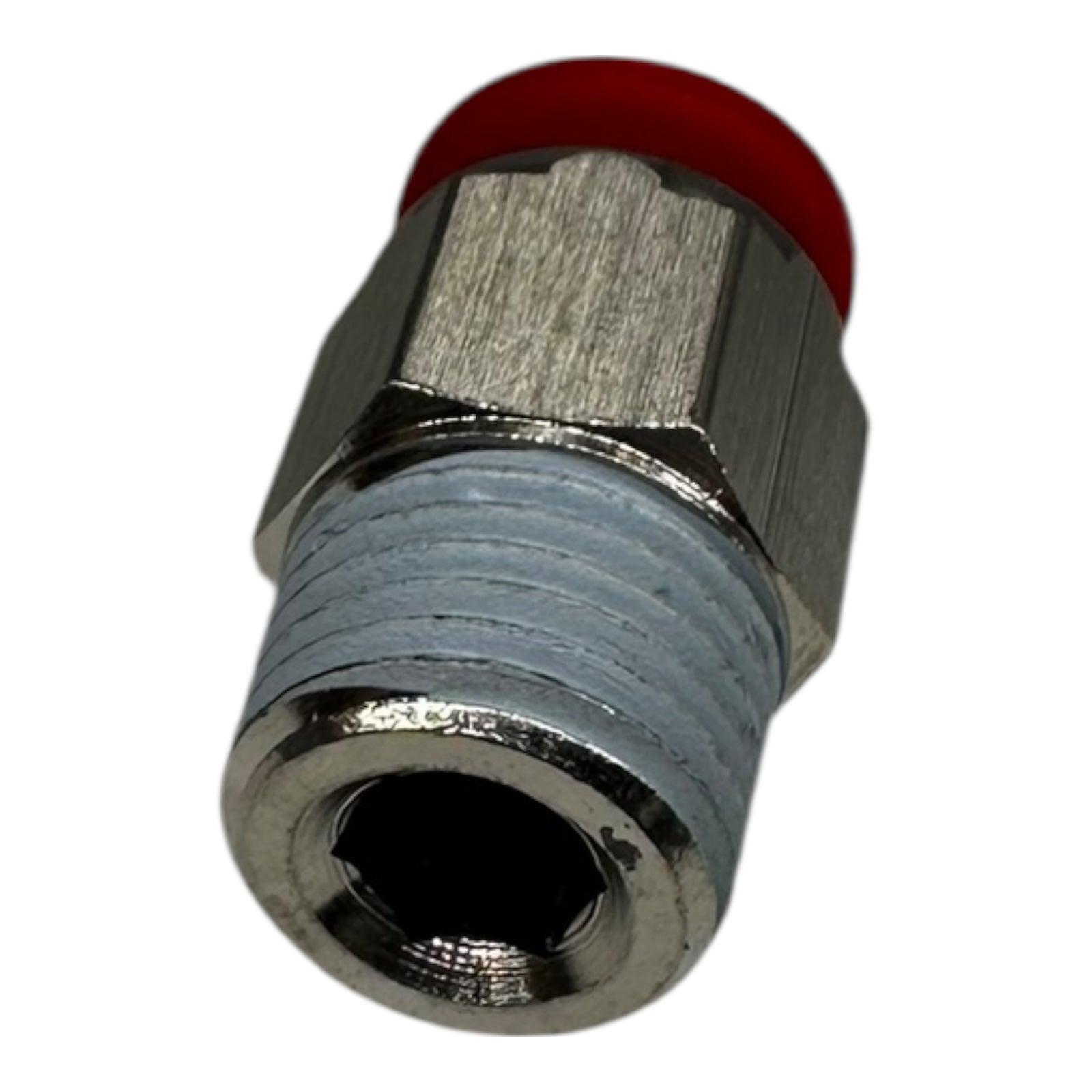10x IMI Norgren C01250828 Pneufit C Steckanschluss PC08-02 Messing vernickelt