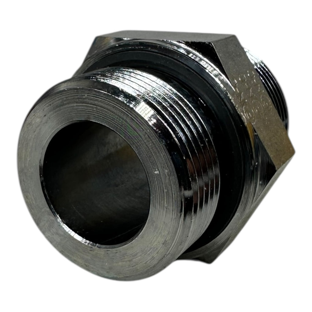 4x Parker Ermeto GE30SREDOMDCF Hydraulik Adapter ToughShield Plus Außengewinde