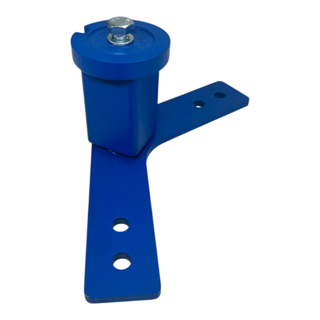 Rosta SE27 Schwenkspannarm Gummifeder-Element Spannvorrichtung blau